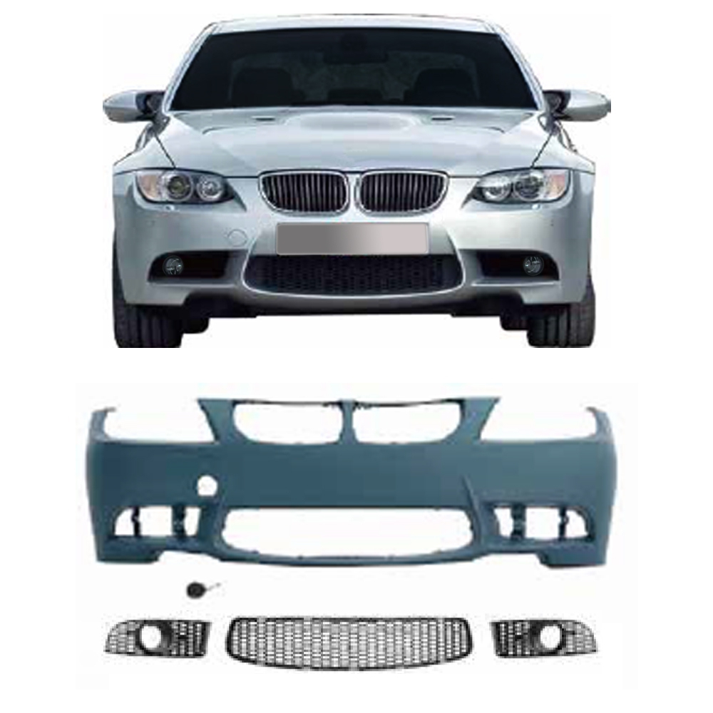 Передний бампер JOM BMW 3 серии E90, E91 Touring sport style с маркировкой PDC - крышки противотуманных фар (2008-2011), 5111288-2JOM Передний бампер JOM BMW 3 серии E90, E91 Touring sport style с маркировкой PDC - крышки противотуманных фар (2008-2011), 5111288-2JOM