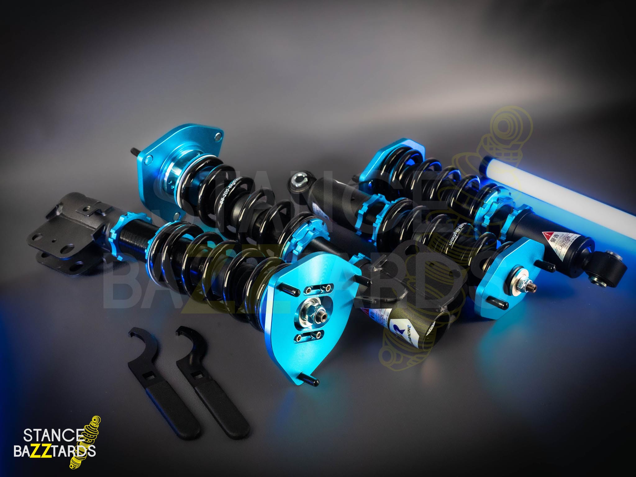 Комплект винтовой подвески (койловеров) LinesRacing Subaru Legacy 4 поколение (MK4) (BL9/BL5/BP5) (2005-2009) с регулировками высоты (фултап), жесткости (36 регулировок), развала, SD-141 Комплект винтовой подвески (койловеров) LinesRacing Subaru Legacy 4 поколение (MK4) (BL9/BL5/BP5) (2005-2009) с регулировками высоты (фултап), жесткости (36 регулировок), развала, SD-141