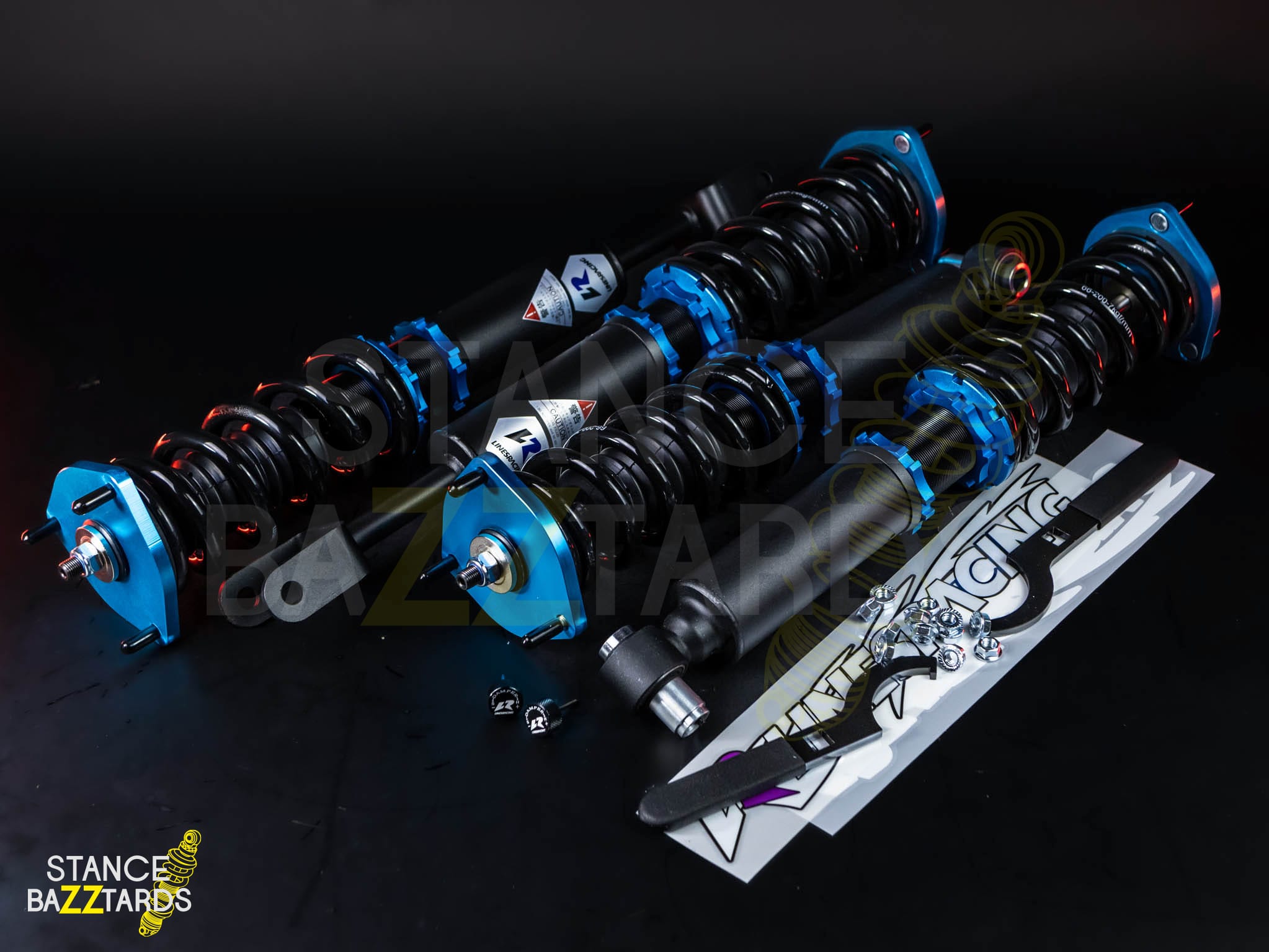 Комплект винтовой подвески (койловеров) LinesRacing BMW 5 Серия F10/F18 (2009-2016) RWD с регулировками высоты (фултап), жесткости (36 регулировок), развала, SD-157 Комплект винтовой подвески (койловеров) LinesRacing BMW 5 Серия F10/F18 (2009-2016) RWD с регулировками высоты (фултап), жесткости (36 регулировок), развала, SD-157