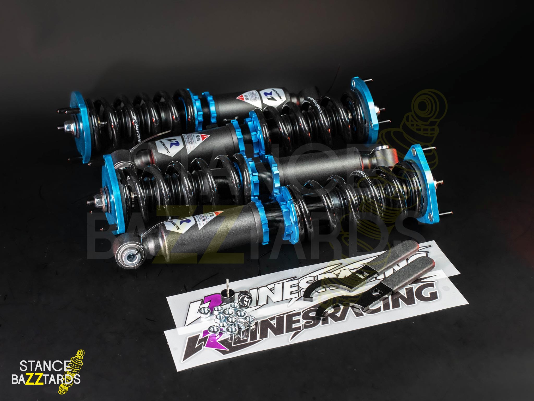 Комплект винтовой подвески (койловеров) LinesRacing TOYOTA Mark 2 (JZX90/JZX100) (1992-1998) с регулировками высоты (фултап), жесткости (36 регулировок), развала, SD-044 Комплект винтовой подвески (койловеров) LinesRacing TOYOTA Mark 2 (JZX90/JZX100) (1992-1998) с регулировками высоты (фултап), жесткости (36 регулировок), развала, SD-044