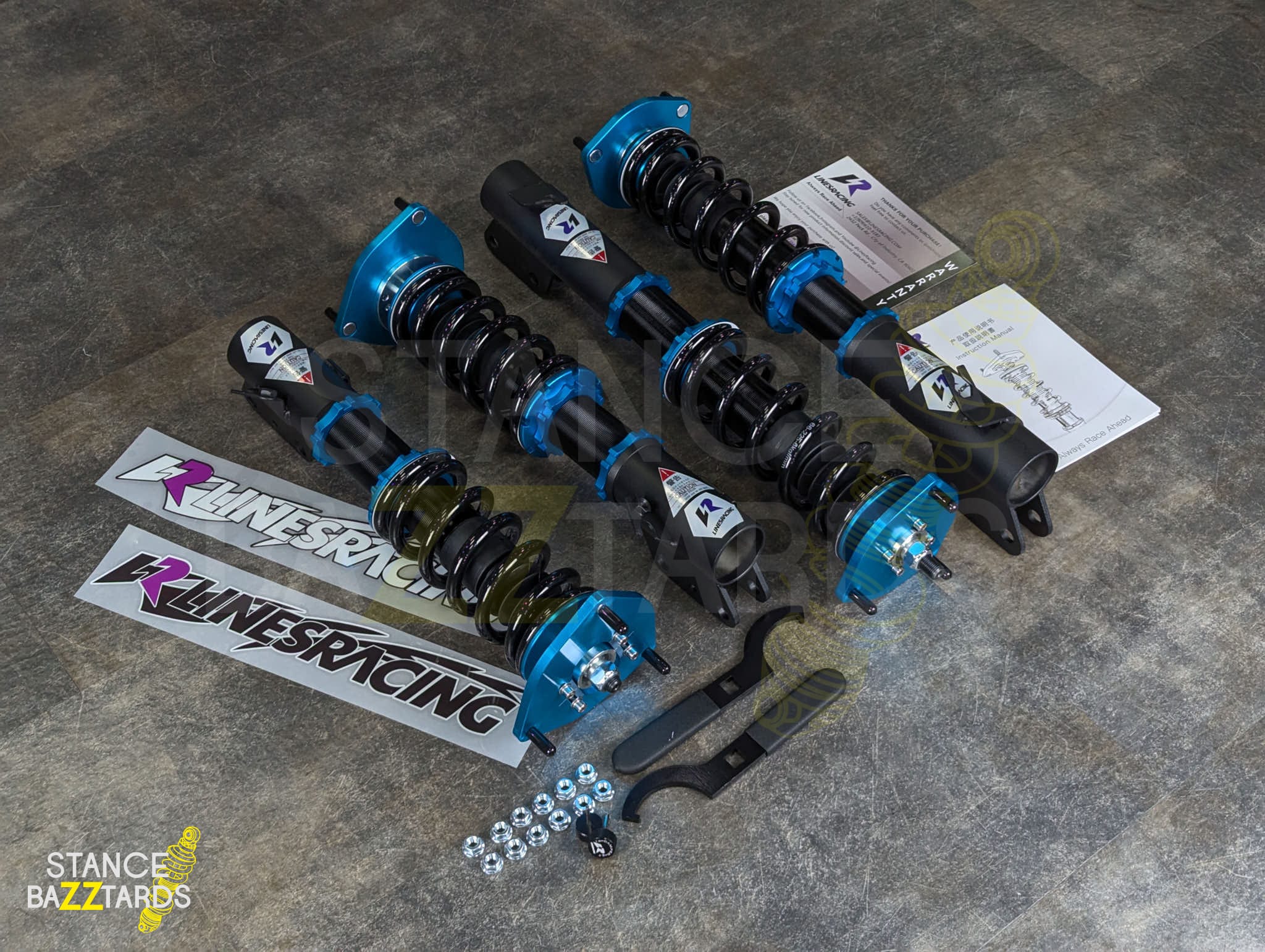 Комплект винтовой подвески (койловеров) LinesRacing Subaru Impreza WRX Sti 2 поколение (MK2) (GDF) 2005-2007 (5x114.3) с регулировками высоты (фултап), жесткости (36 регулировок), развала, SD-009 Комплект винтовой подвески (койловеров) LinesRacing Subaru Impreza WRX Sti 2 поколение (MK2) (GDF) 2005-2007 (5x114.3) с регулировками высоты (фултап), жесткости (36 регулировок), развала, SD-009