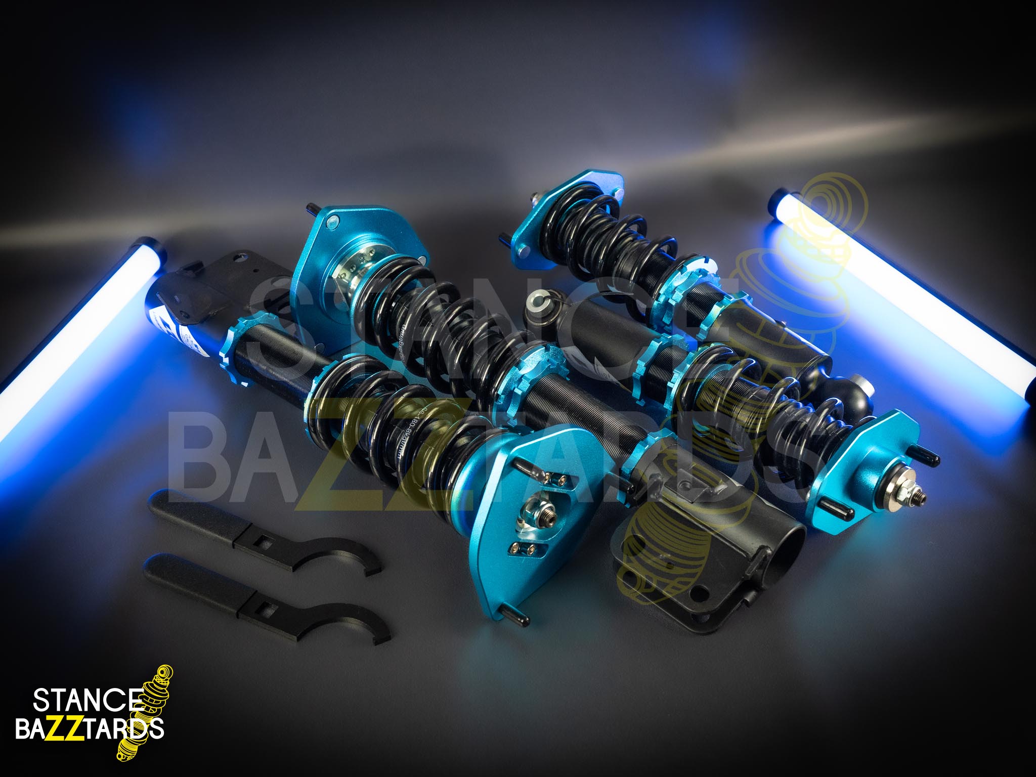 Комплект винтовой подвески (койловеров) LinesRacing Subaru Impreza WRX 3 поколение (MK3) (GR) 2008-2014 с регулировками высоты (фултап), жесткости (36 регулировок), развала, SD-098 Комплект винтовой подвески (койловеров) LinesRacing Subaru Impreza WRX 3 поколение (MK3) (GR) 2008-2014 с регулировками высоты (фултап), жесткости (36 регулировок), развала, SD-098
