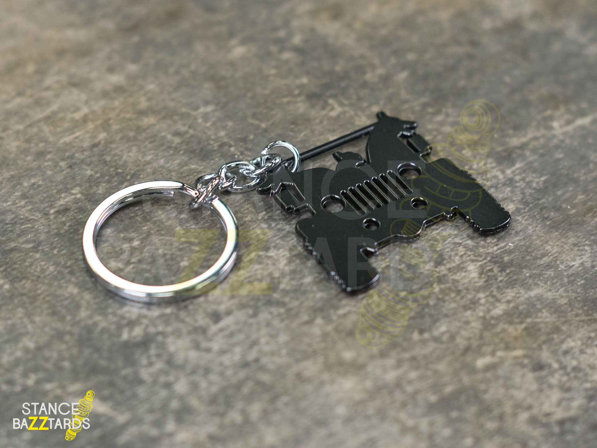 Брелок на ключи Jeep, JBR-KC-22_bk Брелок на ключи Jeep, JBR-KC-22_bk
