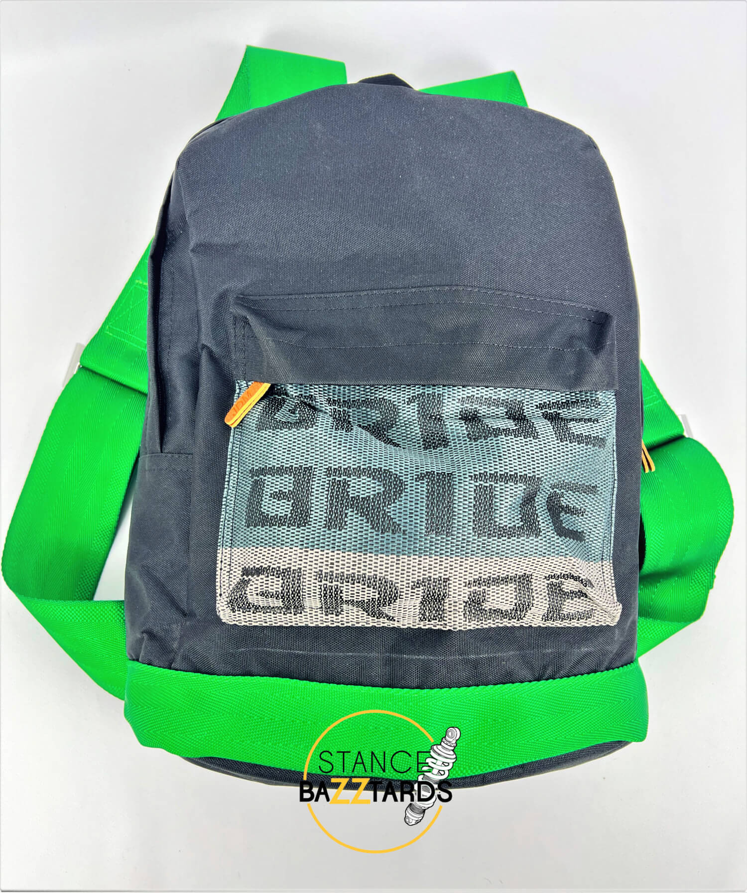 Рюкзак Bride Takata стиль JDM и Drift, зеленые лямки, sbbeg_greentakata Рюкзак Bride Takata стиль JDM и Drift, зеленые лямки, sbbeg_greentakata