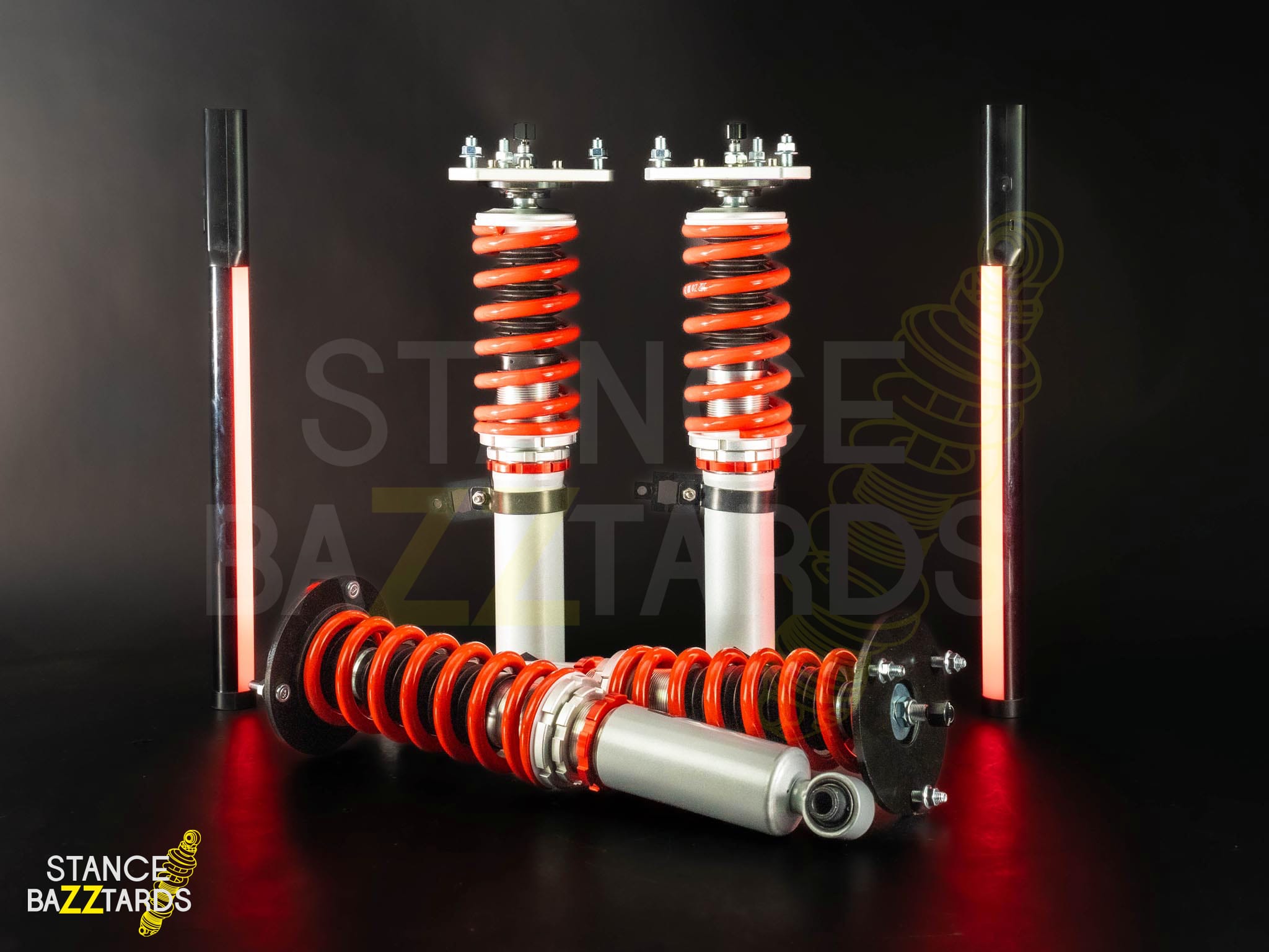 Комплект винтовой подвески (койловеры) SB Performance Toyota Cresta 3 поколение (MK3) (MX83/JZX81) (1989-1992) с регулировками высоты (фултап), жесткости (32 регулировки) и развала (см хар-ки), TYT018 Комплект винтовой подвески (койловеры) SB Performance Toyota Cresta 3 поколение (MK3) (MX83/JZX81) (1989-1992) с регулировками высоты (фултап), жесткости (32 регулировки) и развала (см хар-ки), TYT018