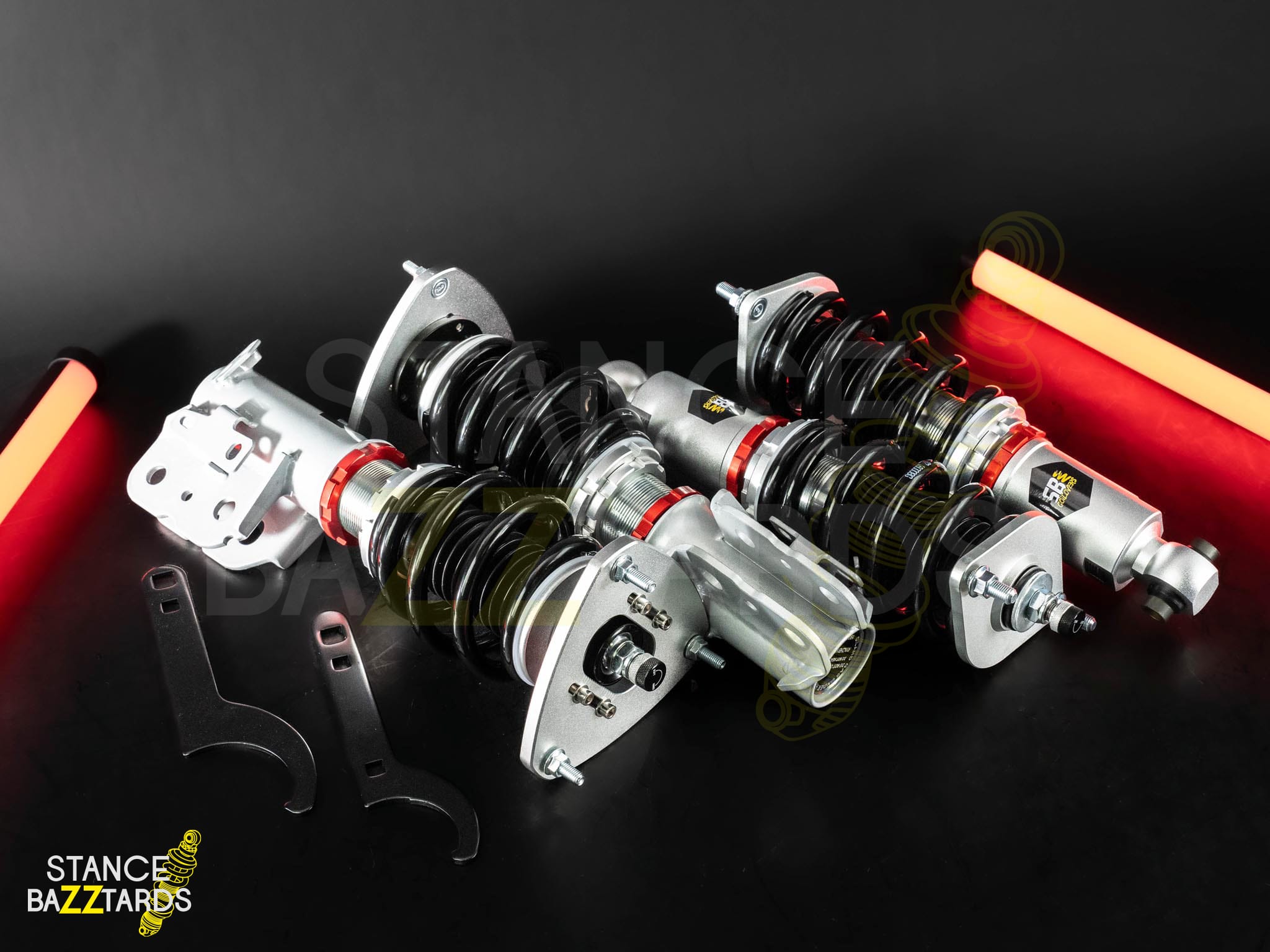 Комплект винтовой подвески (койловеры) SB Performance Subaru BRZ II (MK2) (2021-) с регулировками высоты (фултап), жесткости (32 регулировки) (сжатие/отбой) и развала (см хар-ки), SBR026 Комплект винтовой подвески (койловеры) SB Performance Subaru BRZ II (MK2) (2021-) с регулировками высоты (фултап), жесткости (32 регулировки) (сжатие/отбой) и развала (см хар-ки), SBR026