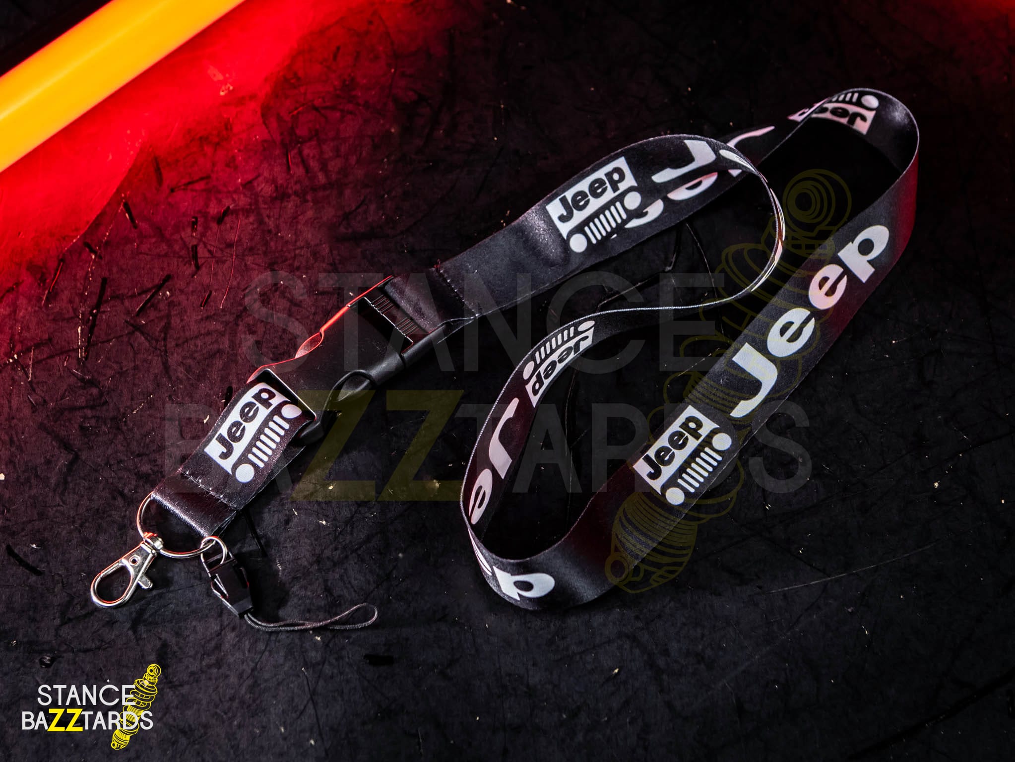 Ланьярда, Черный, JBR-L-27_JEEP Ланьярда, Черный, JBR-L-27_JEEP