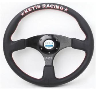 Руль автомобильный Key!s 14 дюймов (стиль: Спортивный, цвет и материал в ассортименте), SB_Steering_wheel_5152 Руль автомобильный Key!s 14 дюймов (стиль: Спортивный, цвет и материал в ассортименте), SB_Steering_wheel_5152