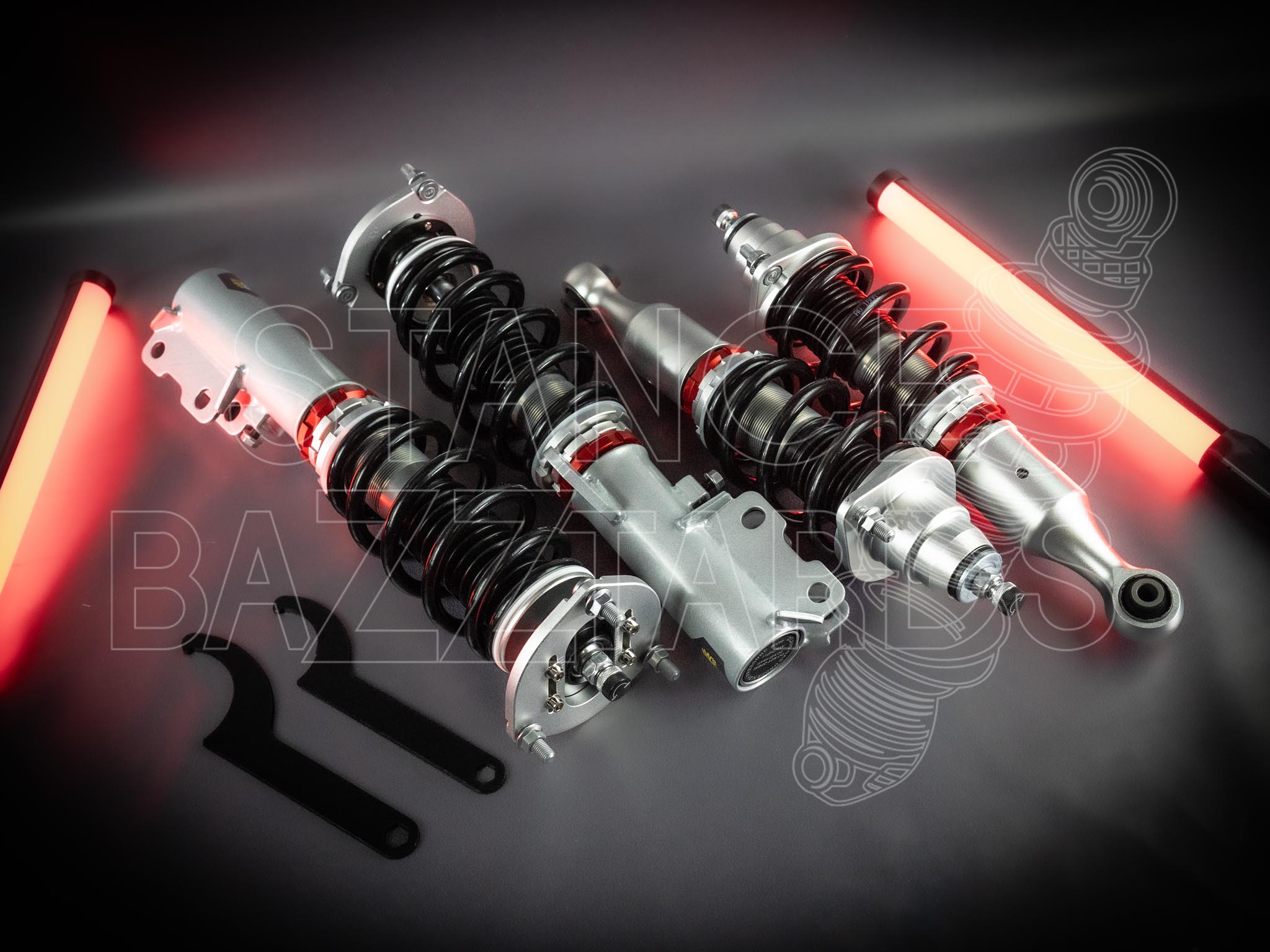 Комплект винтовой подвески (койловеры) SB Performance Mitsubishi Lancer 10 поколение (X, MK10) (CY2A-CZ4A) (2007-) с регулировками высоты (фултап), жесткости (32 регулировки) и развала (см хар-ки), MSB015 Комплект винтовой подвески (койловеры) SB Performance Mitsubishi Lancer 10 поколение (X, MK10) (CY2A-CZ4A) (2007-) с регулировками высоты (фултап), жесткости (32 регулировки) и развала (см хар-ки), MSB015