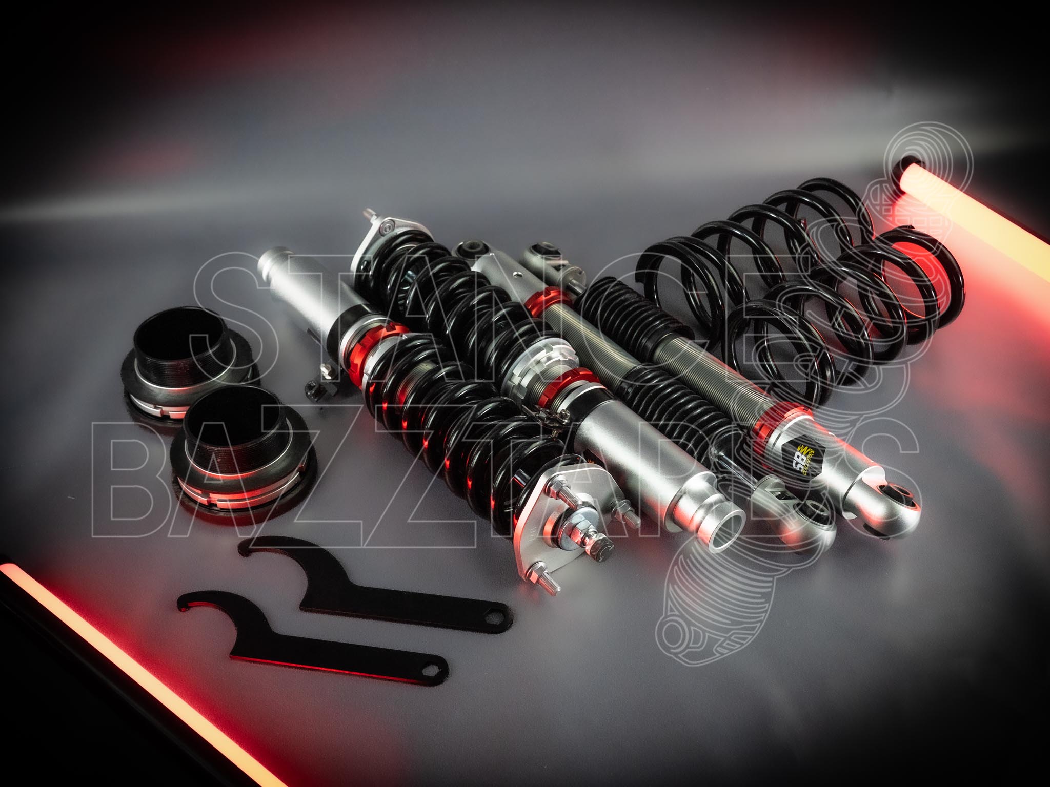 Комплект винтовой подвески (койловеры) SB Performance Mazda 6 2 поколение (MK2) (GH5FS) (2007-2012) с регулировками высоты (фултап), жесткости (32 регулировки) и развала (см хар-ки), MZD009 Комплект винтовой подвески (койловеры) SB Performance Mazda 6 2 поколение (MK2) (GH5FS) (2007-2012) с регулировками высоты (фултап), жесткости (32 регулировки) и развала (см хар-ки), MZD009