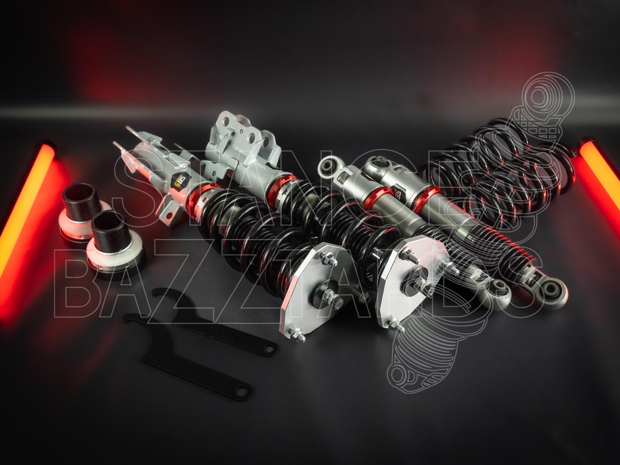 Комплект винтовой подвески (койловеры) SB Performance Toyota RAV4 IV (MK4) (XA40) AWD (2012-2018) с регулировками высоты (фултап), жесткости (32 регулировки) (сжатие/отбой) и развала (см хар-ки), TYT050 Комплект винтовой подвески (койловеры) SB Performance Toyota RAV4 IV (MK4) (XA40) AWD (2012-2018) с регулировками высоты (фултап), жесткости (32 регулировки) (сжатие/отбой) и развала (см хар-ки), TYT050