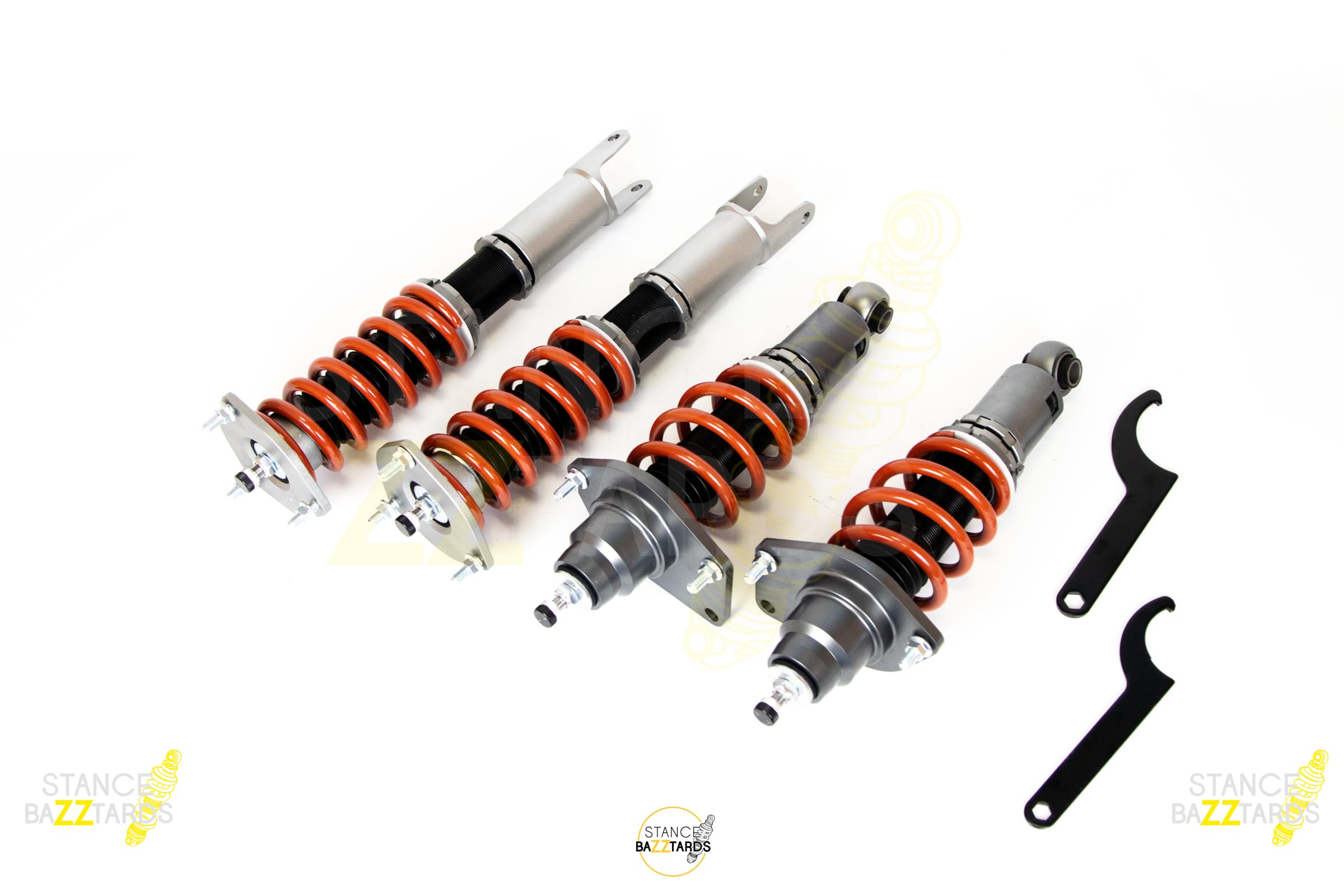 Комплект винтовой подвески (койловеры) SB Performance Mazda MX-5 Miata 3 поколение (MK3) (NCEC) (2005-2015) с регулировками высоты (фултап), жесткости (32 регулировки) и развала (см хар-ки), MZD019 Комплект винтовой подвески (койловеры) SB Performance Mazda MX-5 Miata 3 поколение (MK3) (NCEC) (2005-2015) с регулировками высоты (фултап), жесткости (32 регулировки) и развала (см хар-ки), MZD019