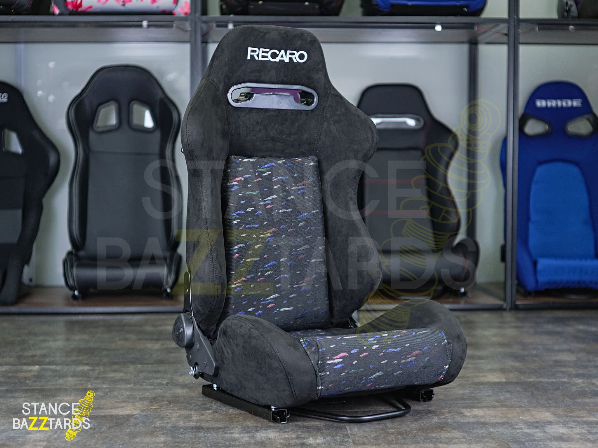 Сиденье спортивное (полуковш) SB Seats (Размер L) ткань,Черный (Регулировка с двух сторон) (адаптирован для купе), JBR1035BCN_L Сиденье спортивное (полуковш) SB Seats (Размер L) ткань,Черный (Регулировка с двух сторон) (адаптирован для купе), JBR1035BCN_L
