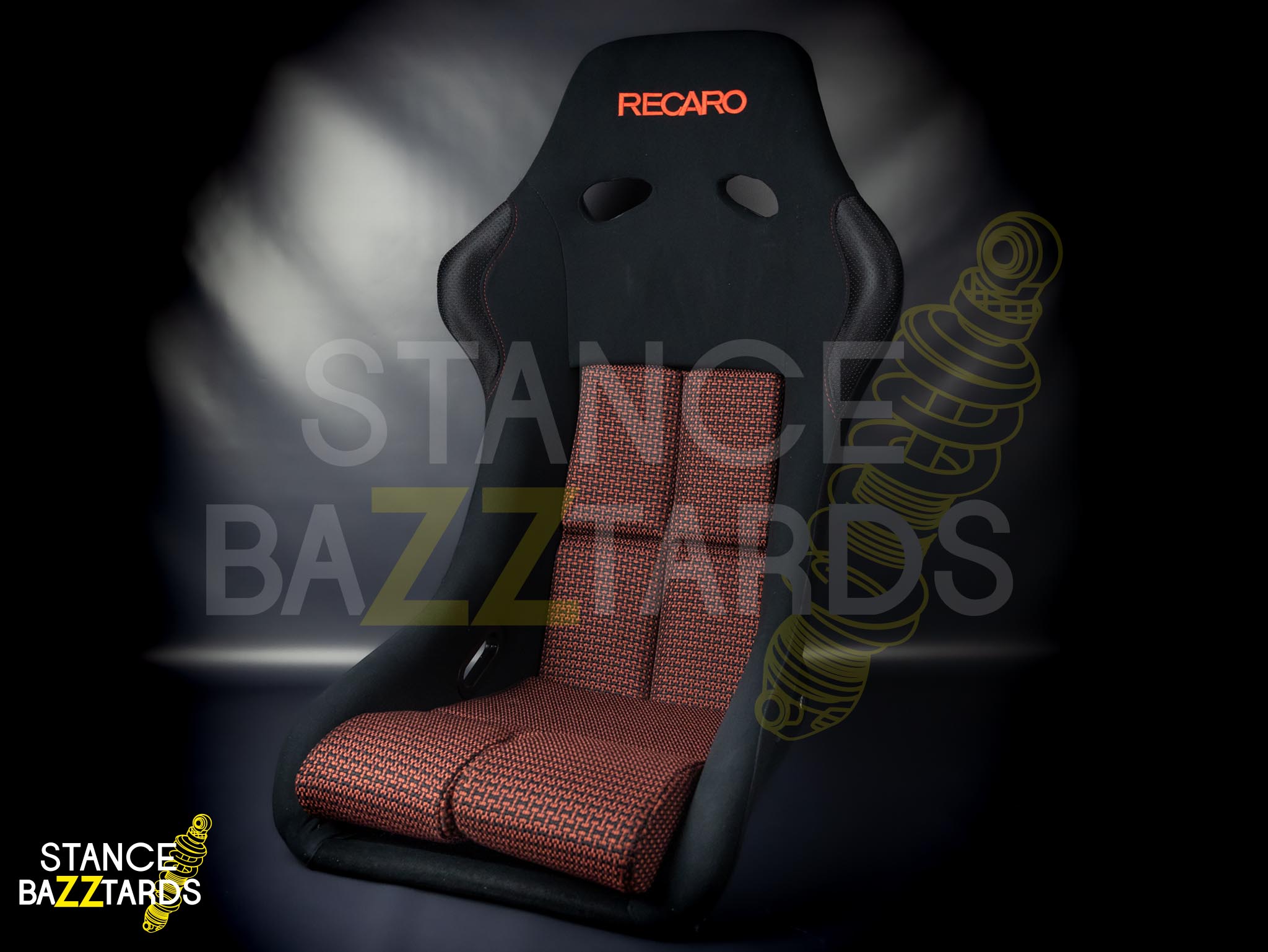 Сиденье спортивное (ковш) SB Seats (Размер M) Ткань, Черный с красным, JBR9001_NR_M Сиденье спортивное (ковш) SB Seats (Размер M) Ткань, Черный с красным, JBR9001_NR_M