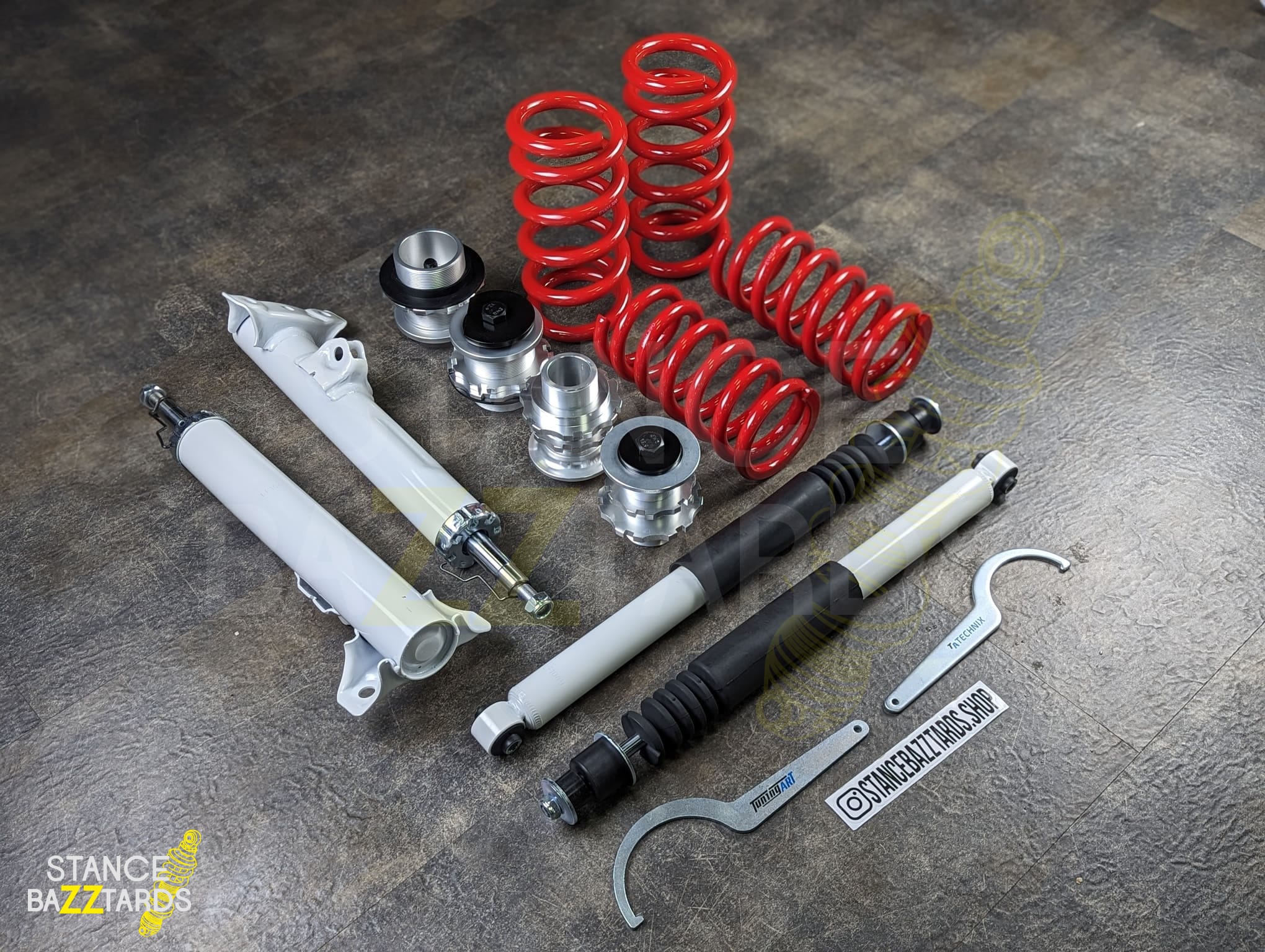 Комплект винтовой подвески (койловеров) TA-Technix EVOGWMB04 Mercedes-Benz E-Класс W124, 1984-1995, с регулировками высоты Комплект винтовой подвески (койловеров) TA-Technix EVOGWMB04 Mercedes-Benz E-Класс W124, 1984-1995, с регулировками высоты