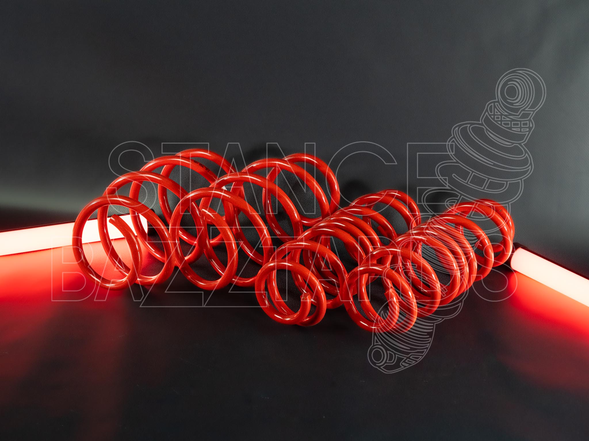 Пружины TA-Technix Skoda Octavia (NX) (MK4) Combi (2020-) с занижением 30/30 мм, EVOSK115F Пружины TA-Technix Skoda Octavia (NX) (MK4) Combi (2020-) с занижением 30/30 мм, EVOSK115F