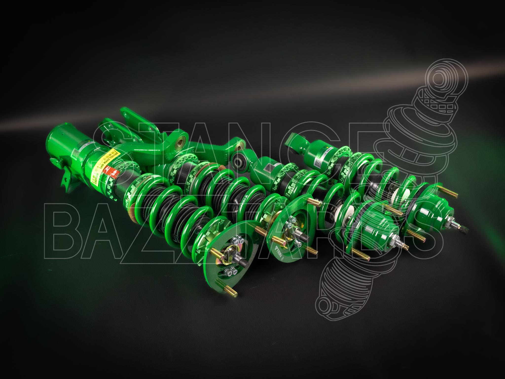 Винтовая подвеска (койловеры) Tein HONDA CIVIC 7 (2001-2005) (привод: FF) (EM2; EP3; ES1; ES2) серия Flex Z с регулировками высоты (фултап), сжатия/отбоя, VSA22-CUSA1 Винтовая подвеска (койловеры) Tein HONDA CIVIC 7 (2001-2005) (привод: FF) (EM2; EP3; ES1; ES2) серия Flex Z с регулировками высоты (фултап), сжатия/отбоя, VSA22-CUSA1