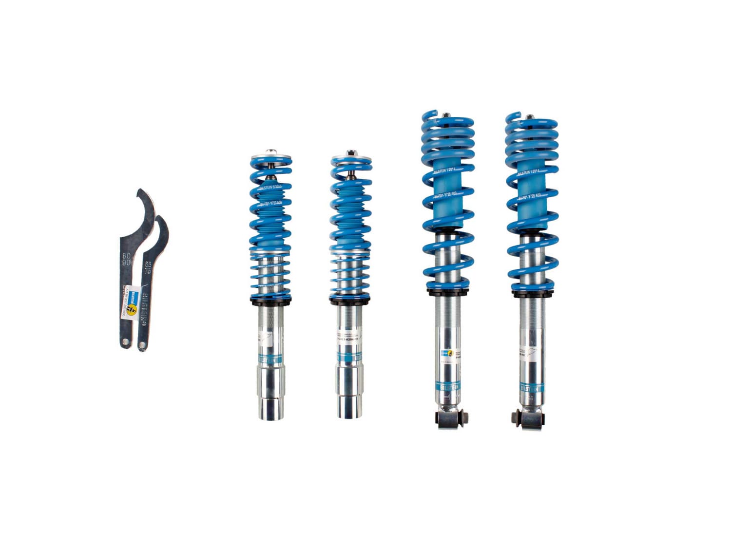 Винтовая подвеска (койловеры) Bilstein B14, BMW 5 серия 4 поколение (E39), 1995-2004 (с регулировками высоты), 47-100763 Винтовая подвеска (койловеры) Bilstein B14, BMW 5 серия 4 поколение (E39), 1995-2004 (с регулировками высоты), 47-100763