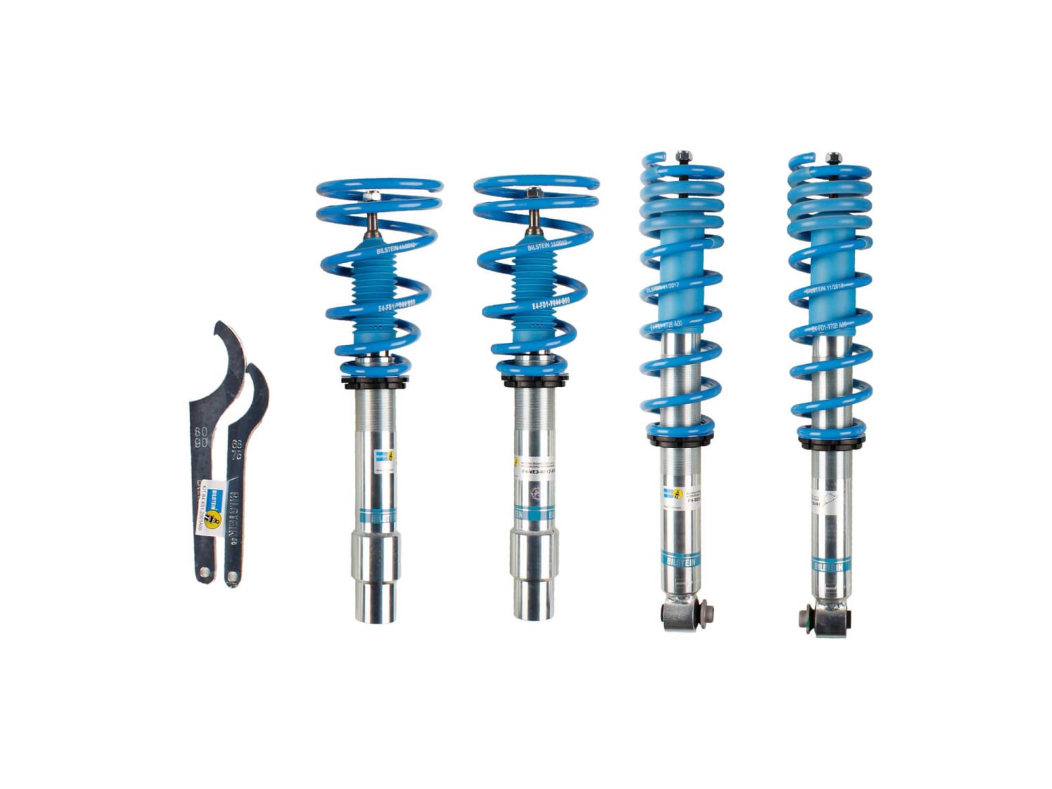 Винтовая подвеска (койловеры) Bilstein B14, BMW 5 серия 5 поколение (E60/E61), 2002-2010 (с регулировками высоты), 47-111165 Винтовая подвеска (койловеры) Bilstein B14, BMW 5 серия 5 поколение (E60/E61), 2002-2010 (с регулировками высоты), 47-111165