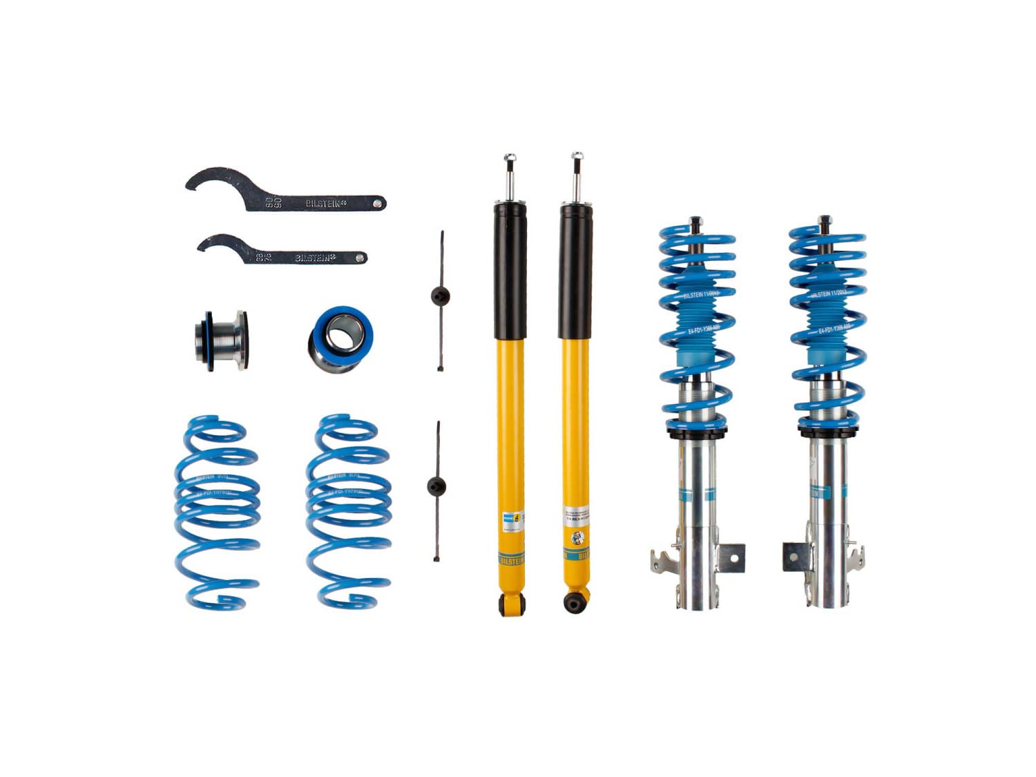 Винтовая подвеска (койловеры) Bilstein B14, Honda Civic 9 поколение (FB/FK), 2011-2017 (с регулировками высоты), 47-171329 Винтовая подвеска (койловеры) Bilstein B14, Honda Civic 9 поколение (FB/FK), 2011-2017 (с регулировками высоты), 47-171329