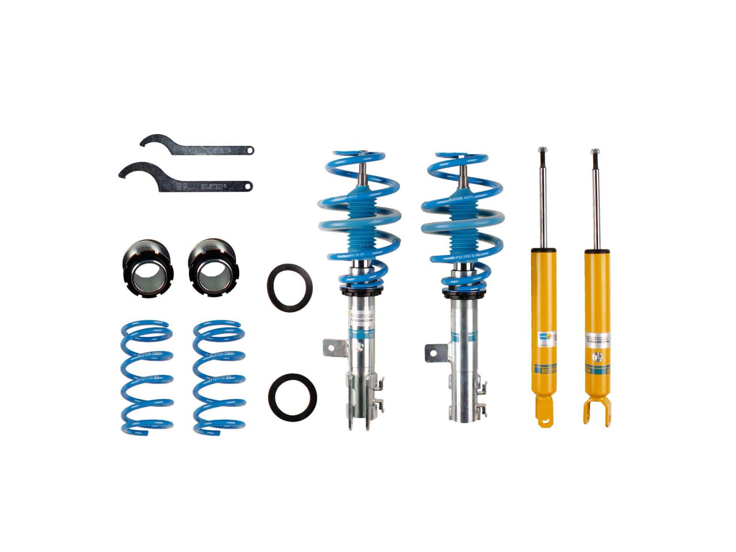Винтовая подвеска (койловеры) Bilstein B14, Hyundai i30 1 поколение (FD), 2007-2012 (с регулировками высоты), 47-172708 Винтовая подвеска (койловеры) Bilstein B14, Hyundai i30 1 поколение (FD), 2007-2012 (с регулировками высоты), 47-172708