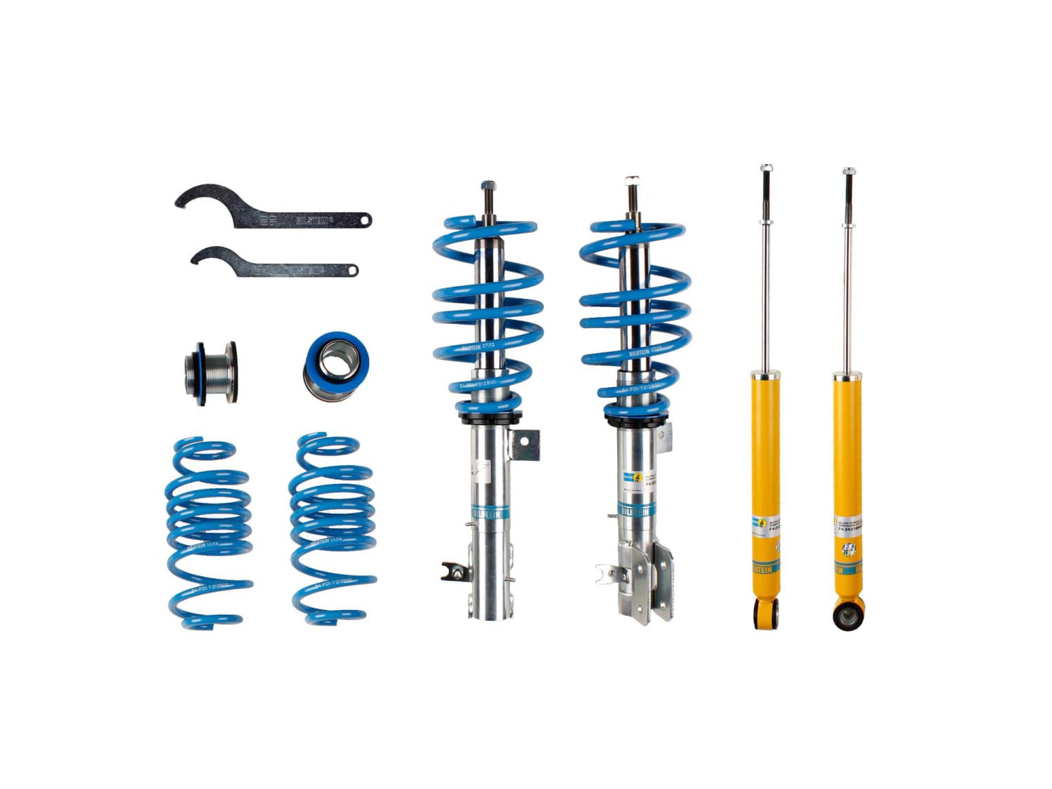 Винтовая подвеска (койловеры) Bilstein B14, Suzuki Swift 2 поколение (AZG), 2010-2018 (с регулировками высоты), 47-218871 Винтовая подвеска (койловеры) Bilstein B14, Suzuki Swift 2 поколение (AZG), 2010-2018 (с регулировками высоты), 47-218871