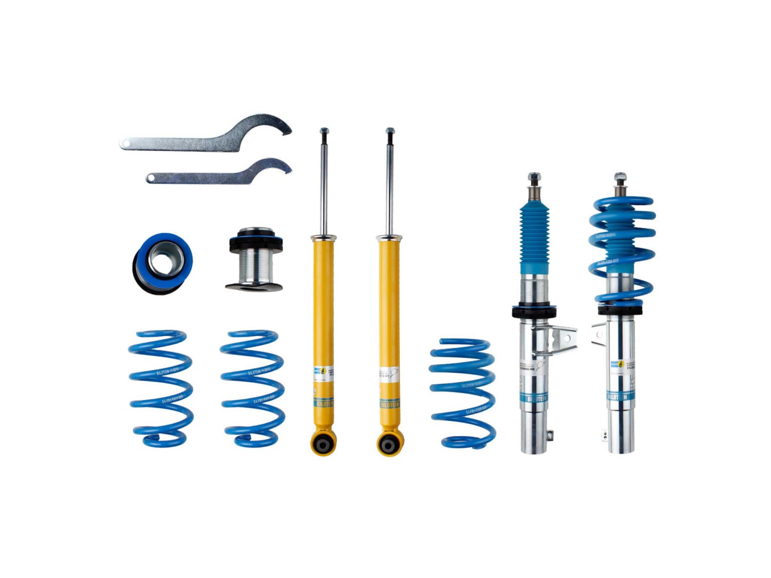 Винтовая подвеска (койловеры) Bilstein B14, Audi A3 4 поколение (8Y), 2020-2025 (с регулировками высоты), 47-254954 Винтовая подвеска (койловеры) Bilstein B14, Audi A3 4 поколение (8Y), 2020-2025 (с регулировками высоты), 47-254954