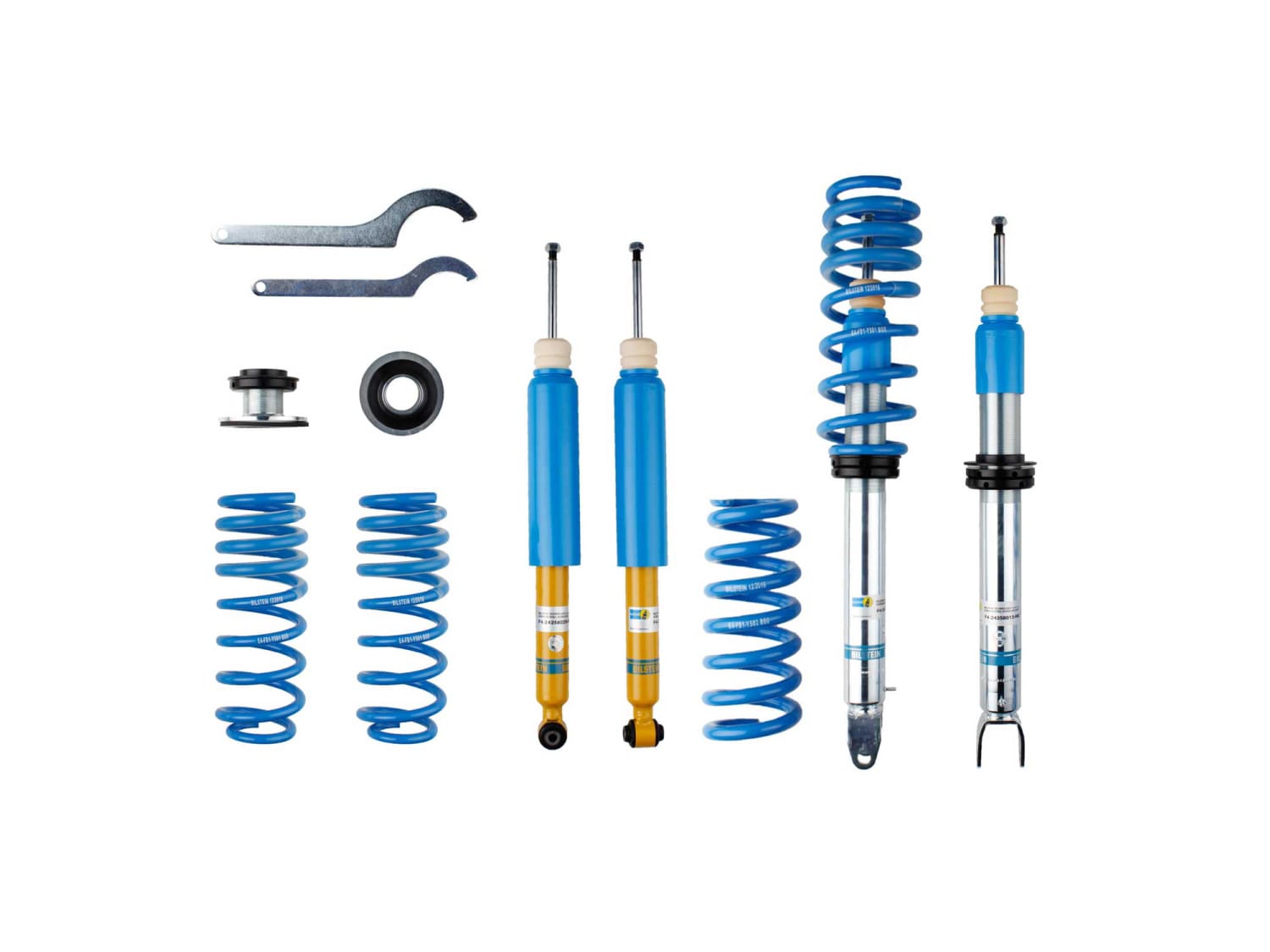 Винтовая подвеска (койловеры) Bilstein B14, Mercedes-Benz E-класс 5 поколение (W213/S213/C238), 2016-2025 (с регулировками высоты), 47-258037 Винтовая подвеска (койловеры) Bilstein B14, Mercedes-Benz E-класс 5 поколение (W213/S213/C238), 2016-2025 (с регулировками высоты), 47-258037