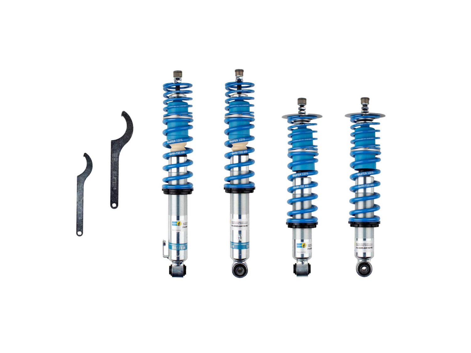 Винтовая подвеска (койловеры) Bilstein B16 PSS9, Mazda MX-5 2 поколение (NB), 1998-2005 (с регулировками высоты), 48-086097 Винтовая подвеска (койловеры) Bilstein B16 PSS9, Mazda MX-5 2 поколение (NB), 1998-2005 (с регулировками высоты), 48-086097