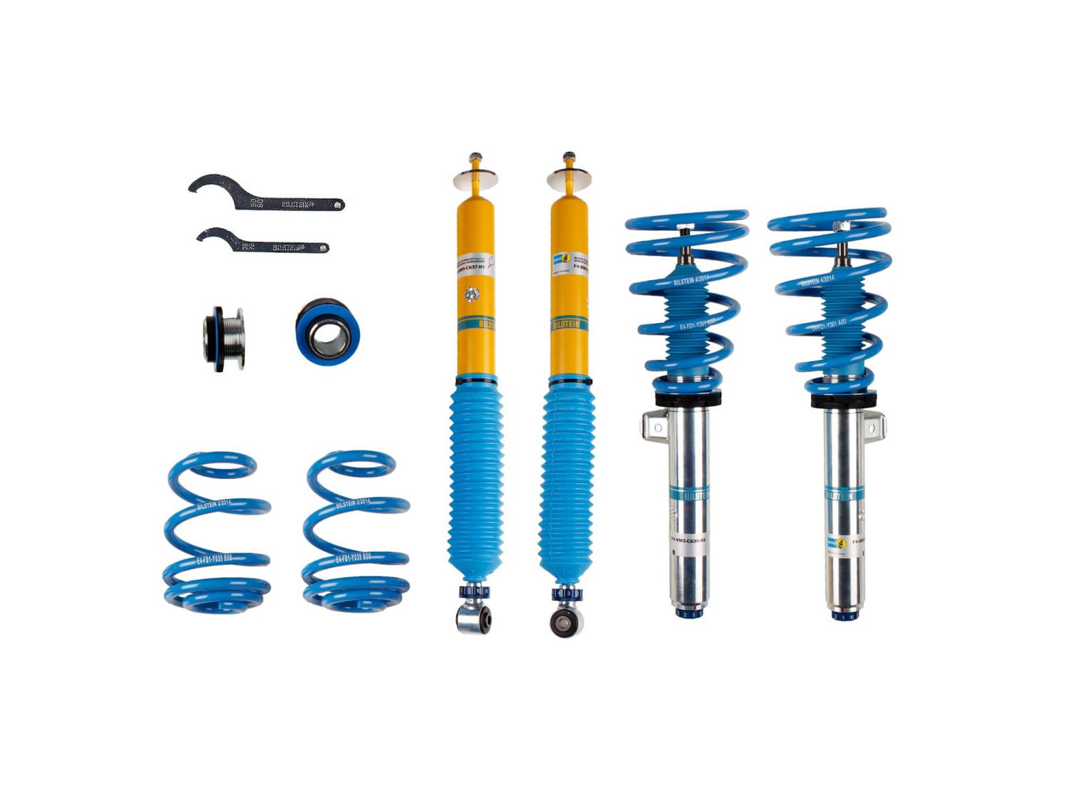 Винтовая подвеска (койловеры) Bilstein B16 PSS10, BMW 3 серия 4 поколение (E46), 1998-2007 (с регулировками высоты), 48-126380 Винтовая подвеска (койловеры) Bilstein B16 PSS10, BMW 3 серия 4 поколение (E46), 1998-2007 (с регулировками высоты), 48-126380