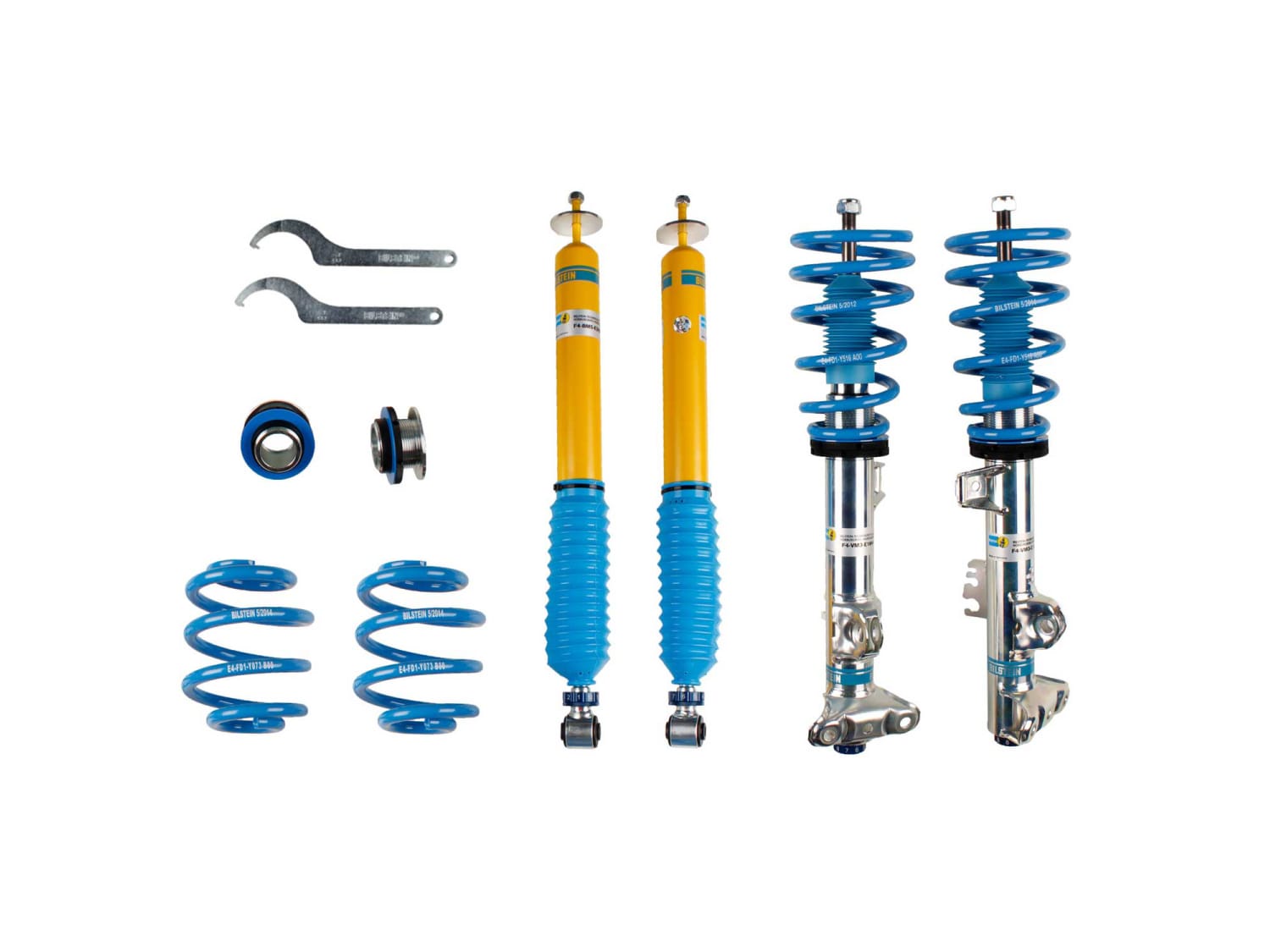 Винтовая подвеска (койловеры) Bilstein B16 PSS10, BMW Z4 1 поколение (E85/E86), 2002-2010 (с регулировками высоты), 48-141635 Винтовая подвеска (койловеры) Bilstein B16 PSS10, BMW Z4 1 поколение (E85/E86), 2002-2010 (с регулировками высоты), 48-141635
