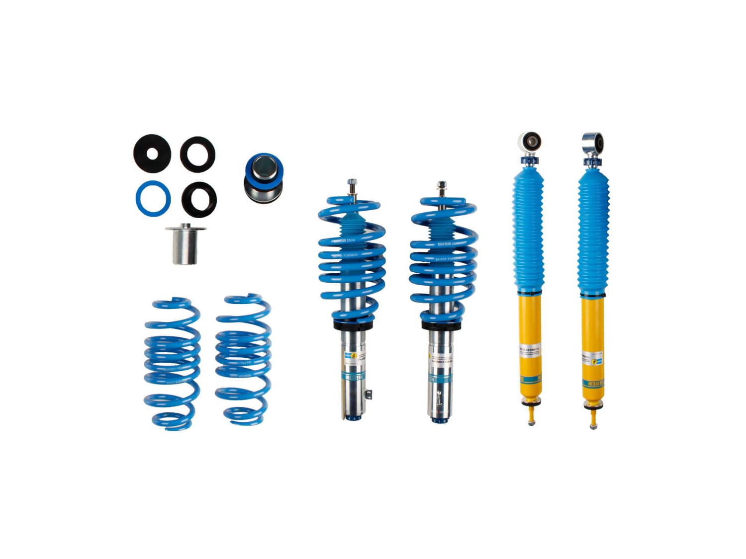 Винтовая подвеска (койловеры) Bilstein B16 PSS10, Audi A6 4 поколение (C7), 2010-2019 (с регулировками высоты), 48-221832 Винтовая подвеска (койловеры) Bilstein B16 PSS10, Audi A6 4 поколение (C7), 2010-2019 (с регулировками высоты), 48-221832
