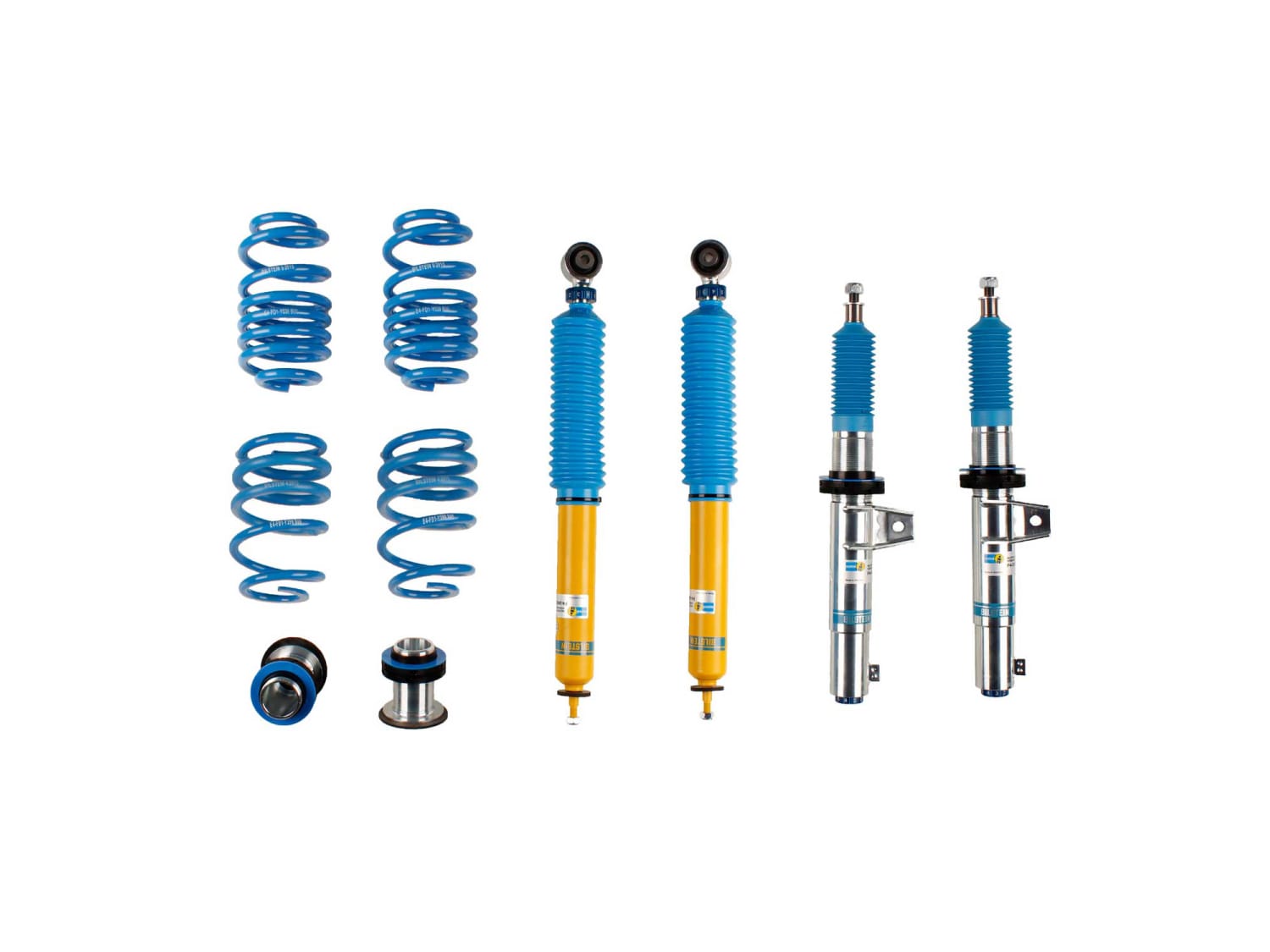 Винтовая подвеска (койловеры) Bilstein B16 PSS10, Skoda Octavia 4 поколение (NX), 2019-2025 (с регулировками высоты), 48-230032 Винтовая подвеска (койловеры) Bilstein B16 PSS10, Skoda Octavia 4 поколение (NX), 2019-2025 (с регулировками высоты), 48-230032