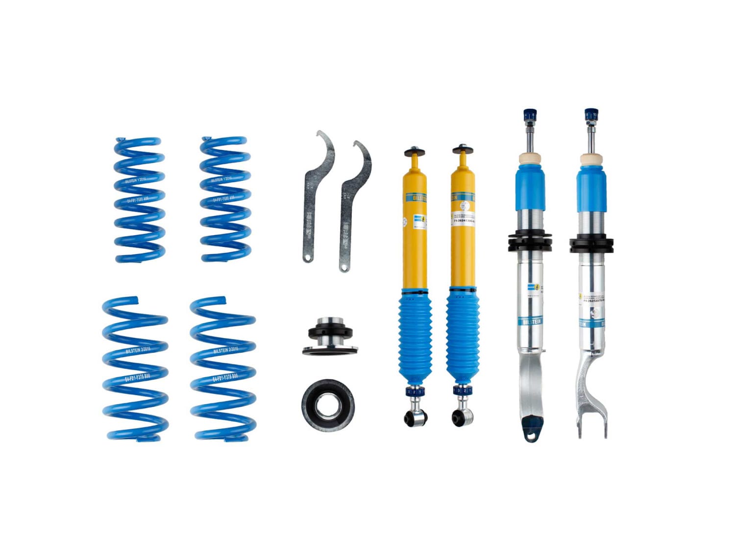 Винтовая подвеска (койловеры) Bilstein B16 PSS10, Mercedes-Benz C-класс 4 поколение (W205), 2013-2025 (с регулировками высоты), 48-252096 Винтовая подвеска (койловеры) Bilstein B16 PSS10, Mercedes-Benz C-класс 4 поколение (W205), 2013-2025 (с регулировками высоты), 48-252096