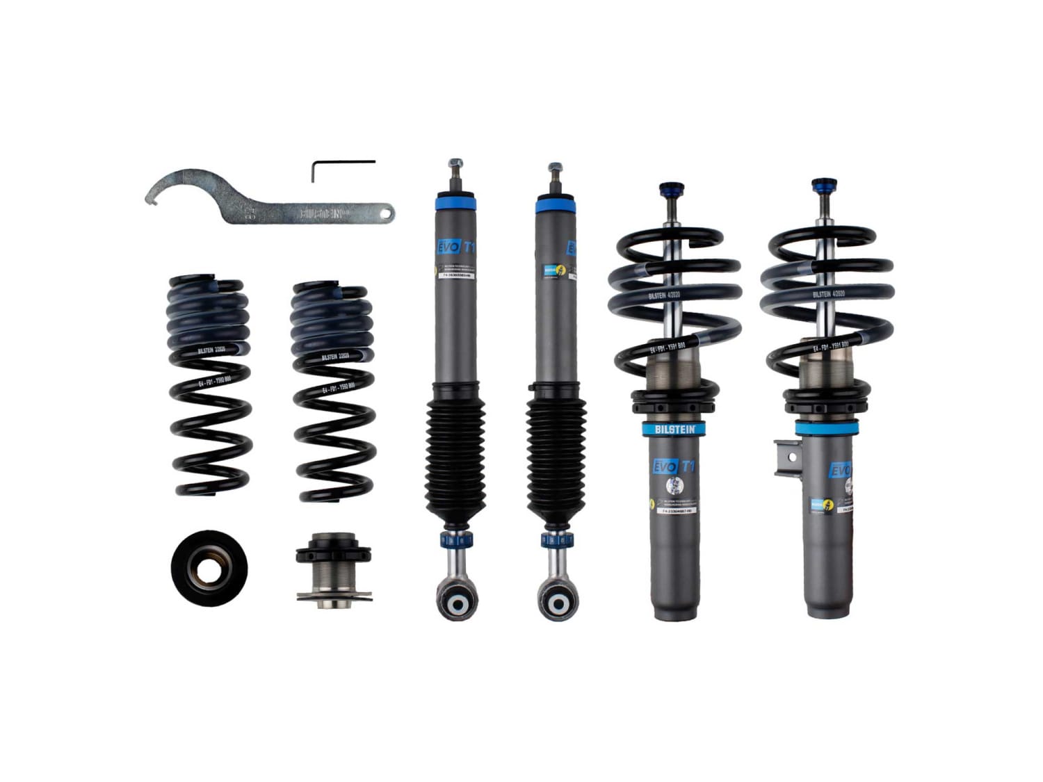 Винтовая подвеска (койловеры) Bilstein T1, BMW 3 серия 7 поколение (G2x), 2018-2025 (с регулировками высоты), 48-304979 Винтовая подвеска (койловеры) Bilstein T1, BMW 3 серия 7 поколение (G2x), 2018-2025 (с регулировками высоты), 48-304979
