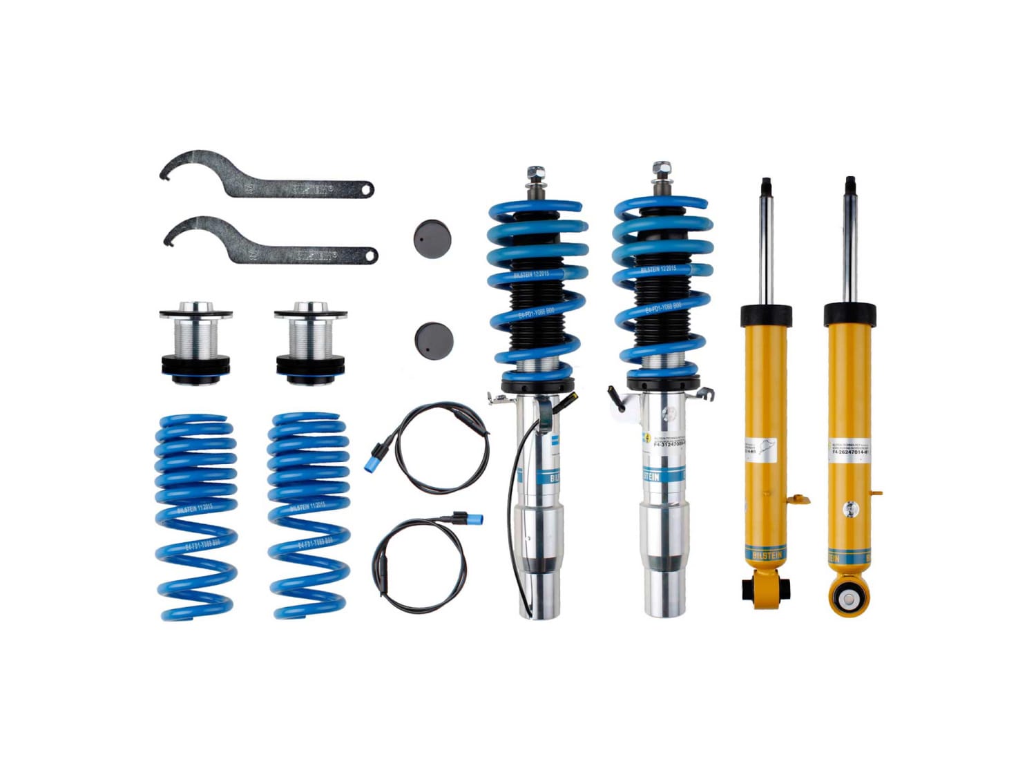 Винтовая подвеска (койловеры) Bilstein B16 Track (DT), BMW 3 серия 6 поколение (F3x), 2011-2020 (с регулировками высоты), 49-246988 Винтовая подвеска (койловеры) Bilstein B16 Track (DT), BMW 3 серия 6 поколение (F3x), 2011-2020 (с регулировками высоты), 49-246988