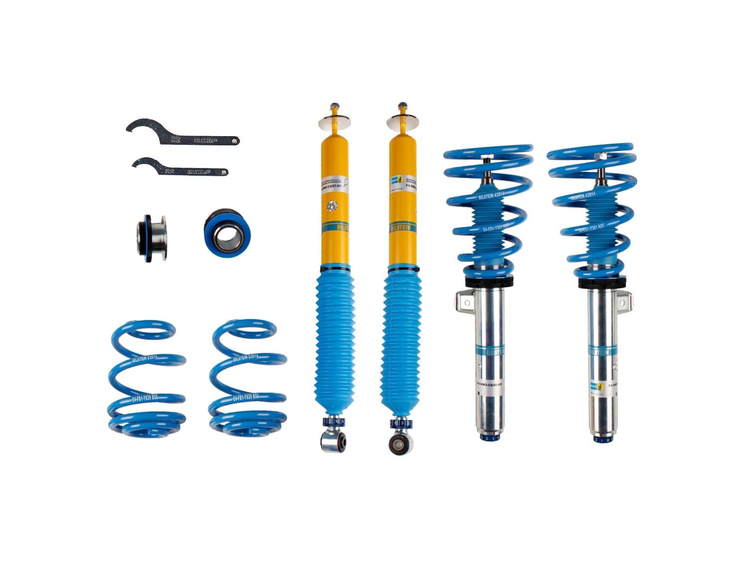 Винтовая подвеска (койловеры) Bilstein B16 PSS10, Scion FR-S 1 поколение, 2012-2016 (с регулировками высоты), 48-330725 Винтовая подвеска (койловеры) Bilstein B16 PSS10, Scion FR-S 1 поколение, 2012-2016 (с регулировками высоты), 48-330725