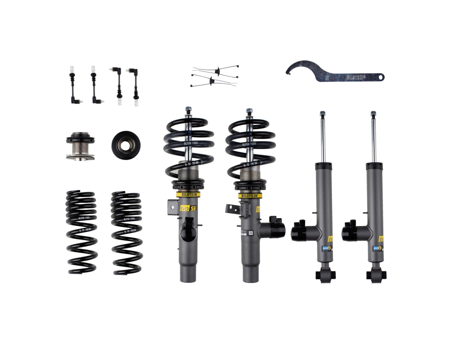 Винтовая подвеска (койловеры) Bilstein EVO SE (DT), Skoda Octavia 3 поколение (5E), 2012-2024 (с регулировками высоты), 49-309089 Винтовая подвеска (койловеры) Bilstein EVO SE (DT), Skoda Octavia 3 поколение (5E), 2012-2024 (с регулировками высоты), 49-309089