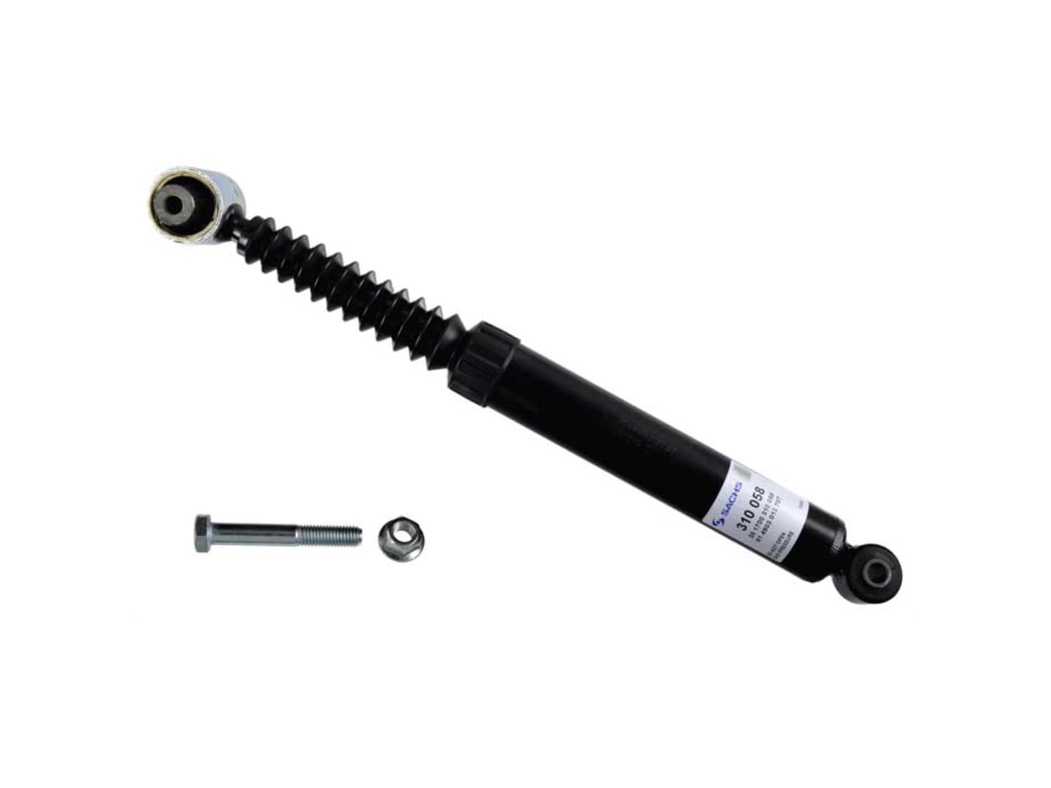 Амортизатор подвески Sachs Super Touring задний Renault Scenic 2 поколение (2003-2009), 310 058 Амортизатор подвески Sachs Super Touring задний Renault Scenic 2 поколение (2003-2009), 310 058