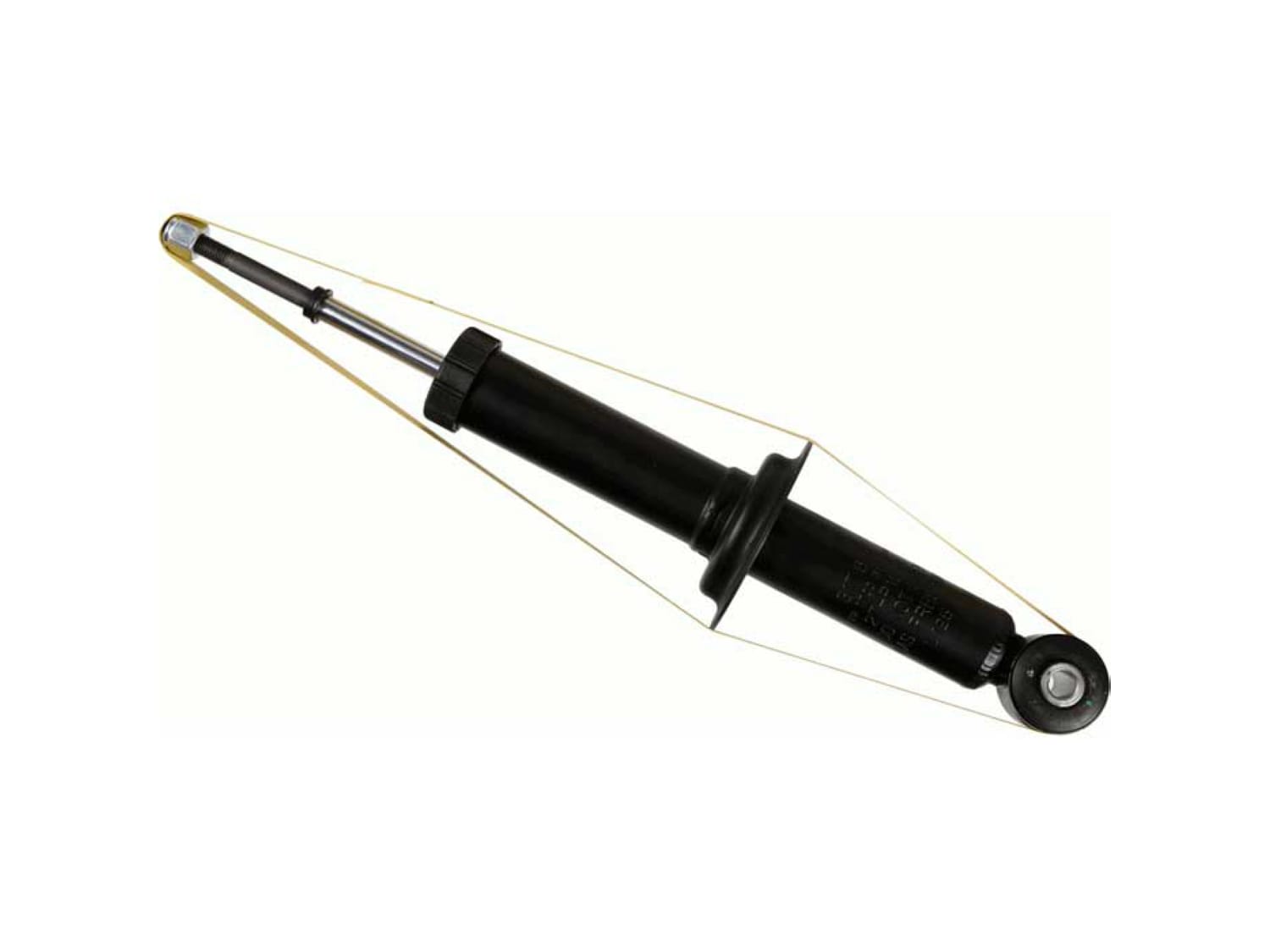 Амортизатор подвески Sachs Super Touring задний Mitsubishi Outlander 1 поколение (2001-2007), 317 614 Амортизатор подвески Sachs Super Touring задний Mitsubishi Outlander 1 поколение (2001-2007), 317 614