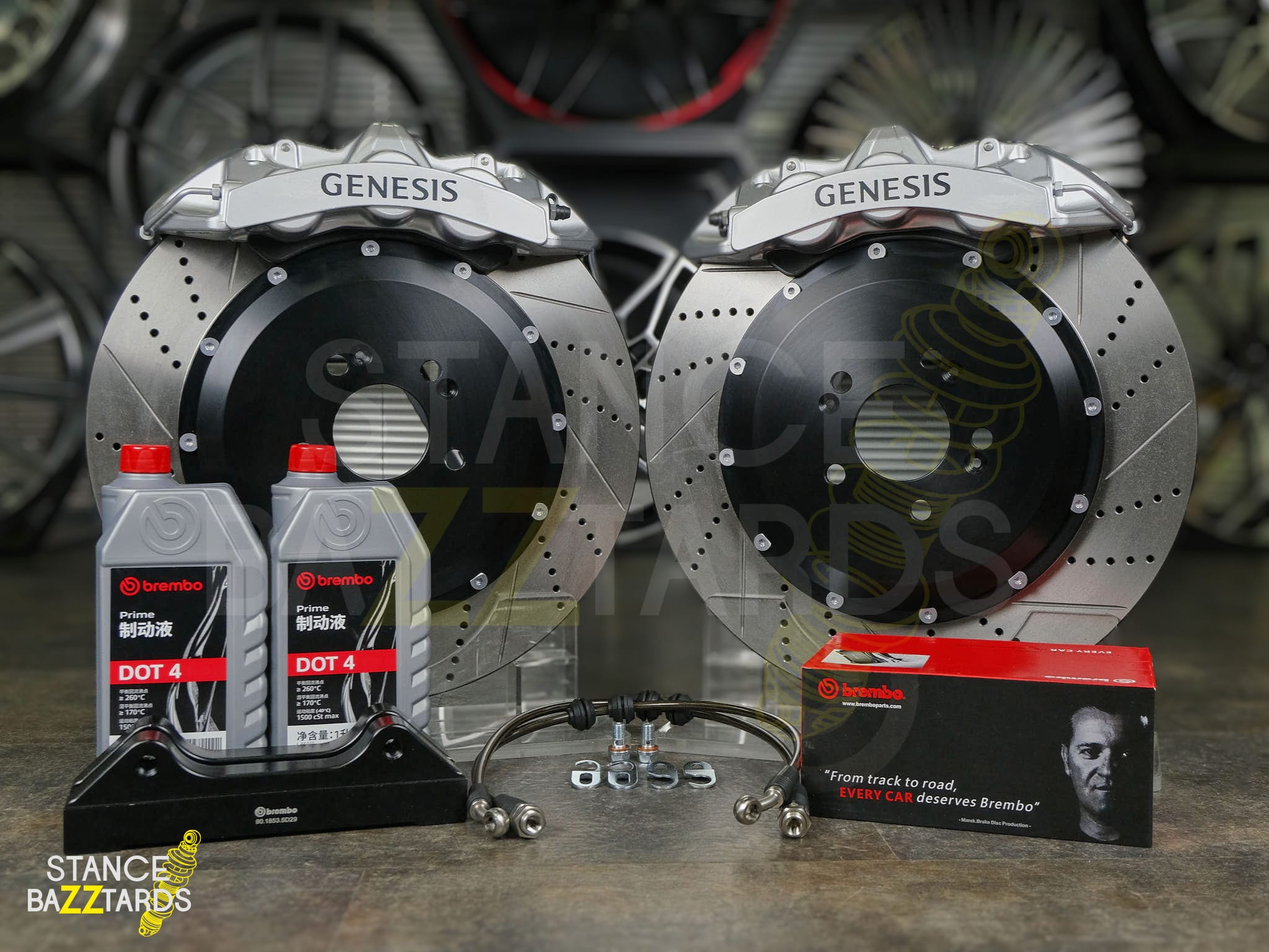 Тормозная тюнинг система SB Genesis GV80 1 поколение (2020-2021) GT6 6 поршней передней оси (диски 355, 362, 380, 405 x 32 мм), SB_GT6, BR_GT6_397_o1 Тормозная тюнинг система SB Genesis GV80 1 поколение (2020-2021) GT6 6 поршней передней оси (диски 355, 362, 380, 405 x 32 мм), SB_GT6, BR_GT6_397_o1
