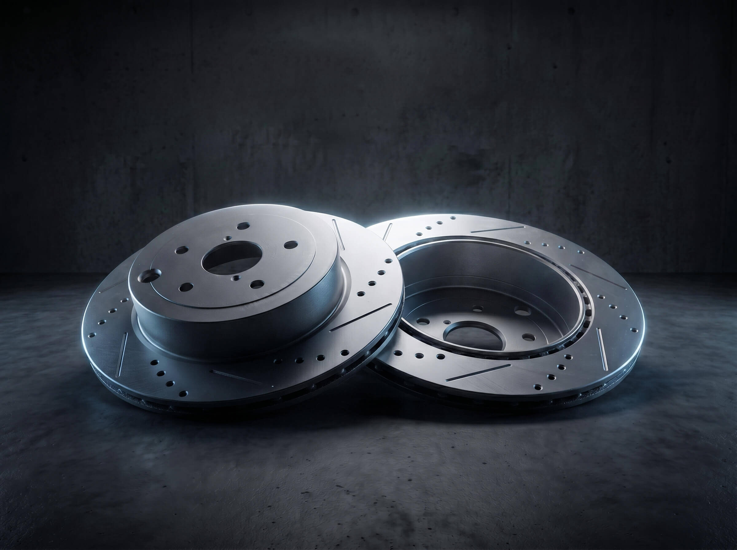 Задние тормозные диски Powerstop с перфорацией и насечками для Audi A3 8P поколение (8P) (2008-) (комплект 2 шт.), EBR1069XPR Задние тормозные диски Powerstop с перфорацией и насечками для Audi A3 8P поколение (8P) (2008-) (комплект 2 шт.), EBR1069XPR