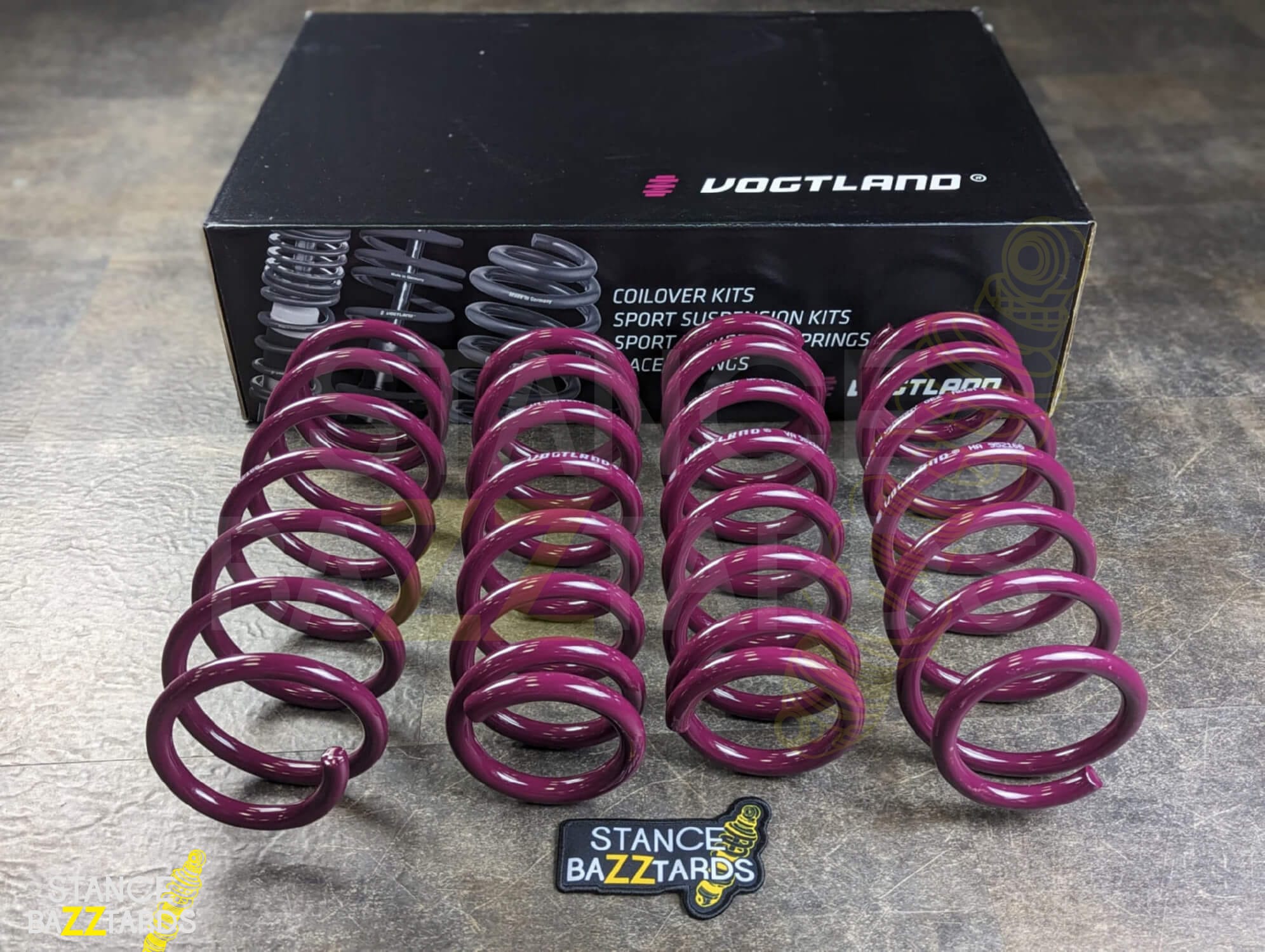 Пружины Vogtland (Вогтланд) с занижением 30/20 мм Infiniti Q50/Q50S в кузове V37, 952168 Пружины Vogtland (Вогтланд) с занижением 30/20 мм Infiniti Q50/Q50S в кузове V37, 952168