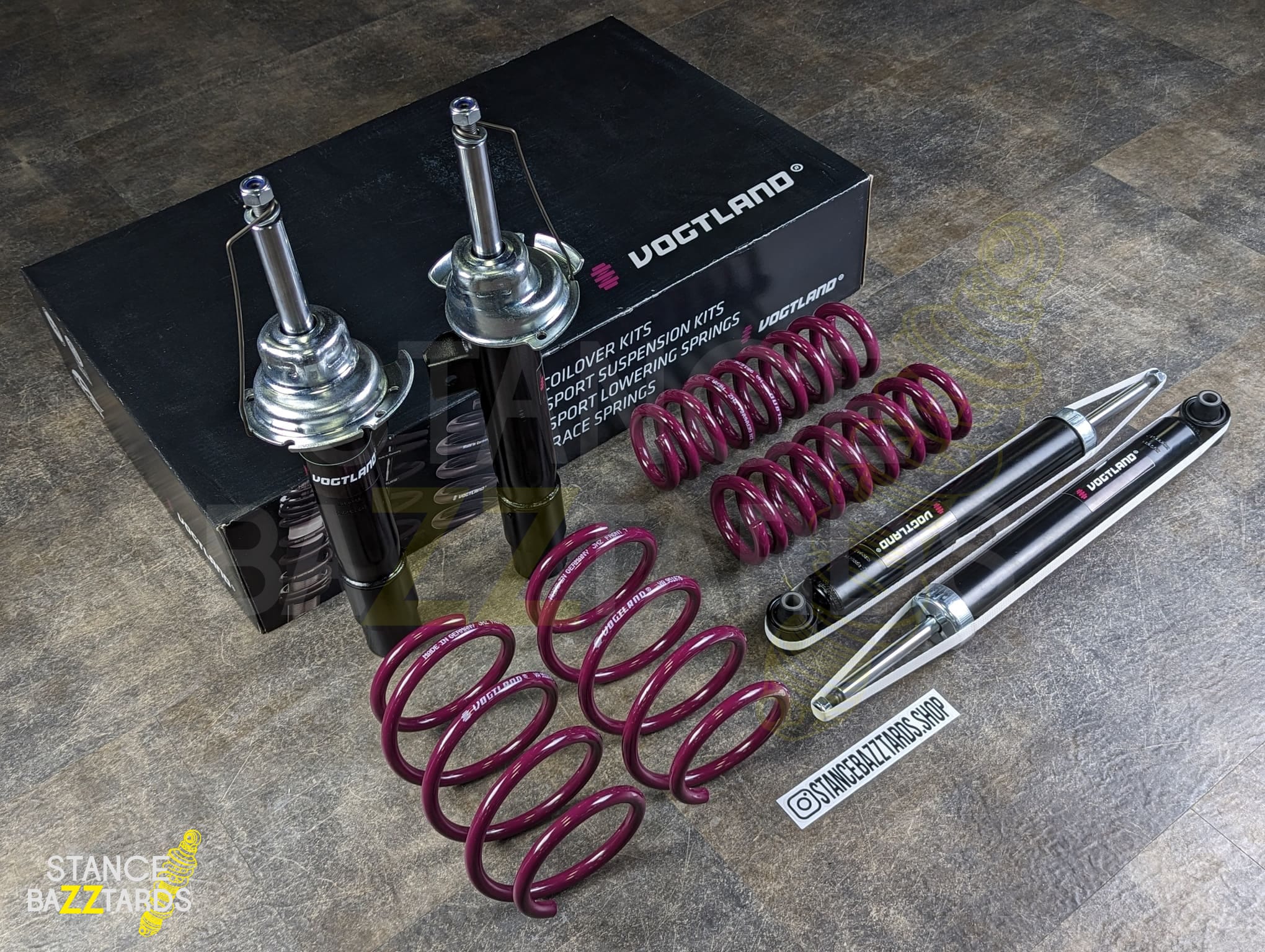 Спортивная подвеска Vogtland BMW 3 Серия F30 (3L) Sedan 2WD (2012-) с занижением 45/45 мм, 960672 Спортивная подвеска Vogtland BMW 3 Серия F30 (3L) Sedan 2WD (2012-) с занижением 45/45 мм, 960672
