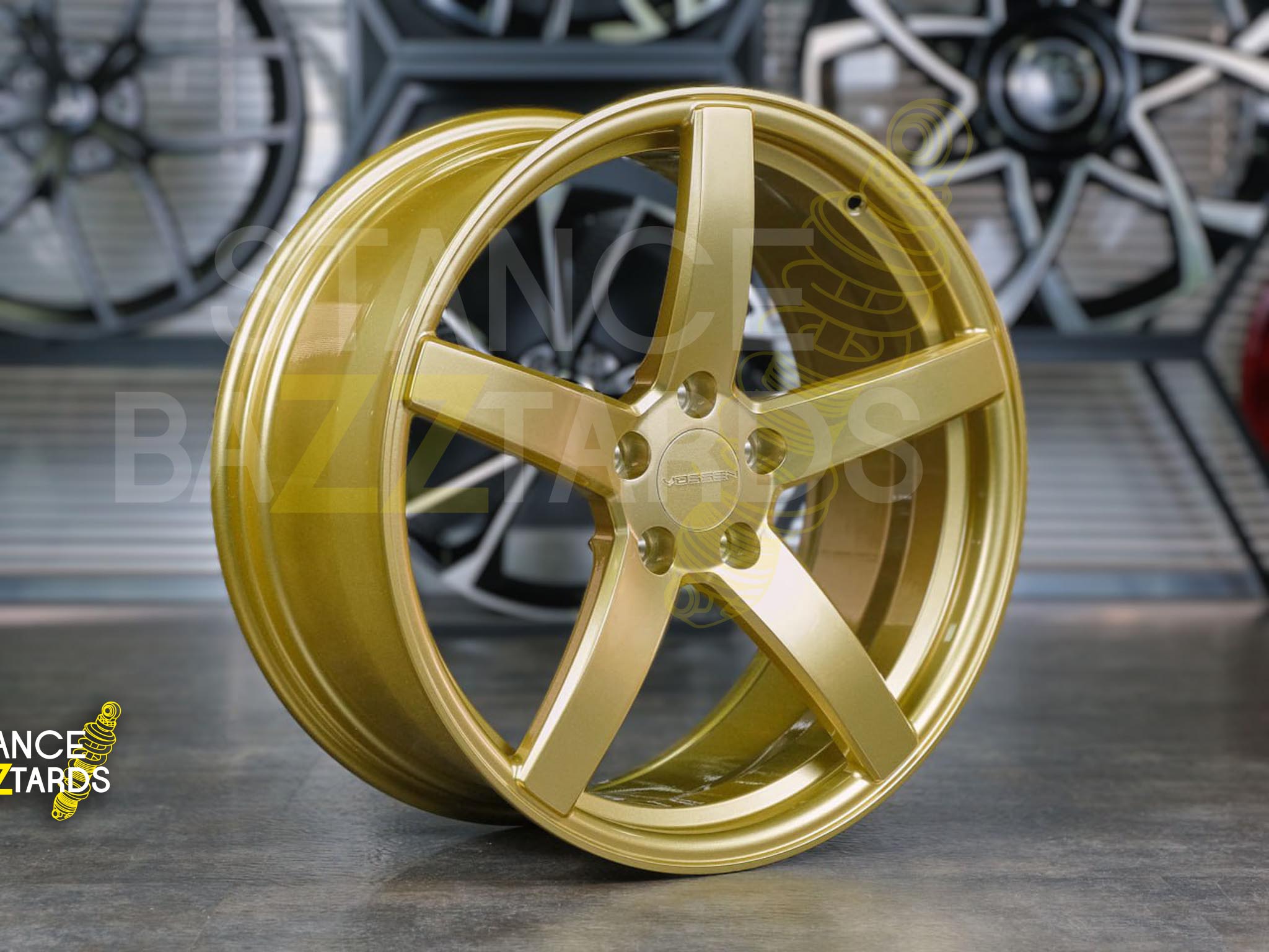 Диски колесные кованые Vossen style 5 спицевые серебро автомобильные, SB001-049 Диски колесные кованые Vossen style 5 спицевые серебро автомобильные, SB001-049